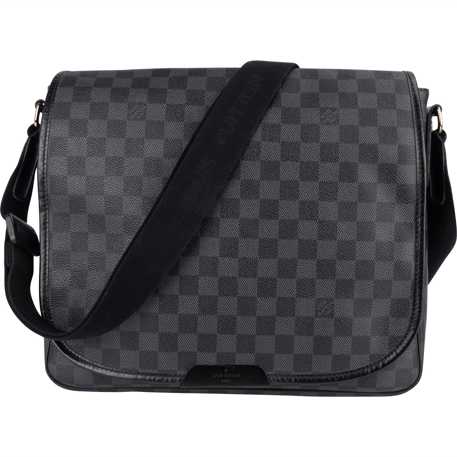 Louis Vuitton Monogram Damier Graphite Daniel MM Messenger Crossbody Bag