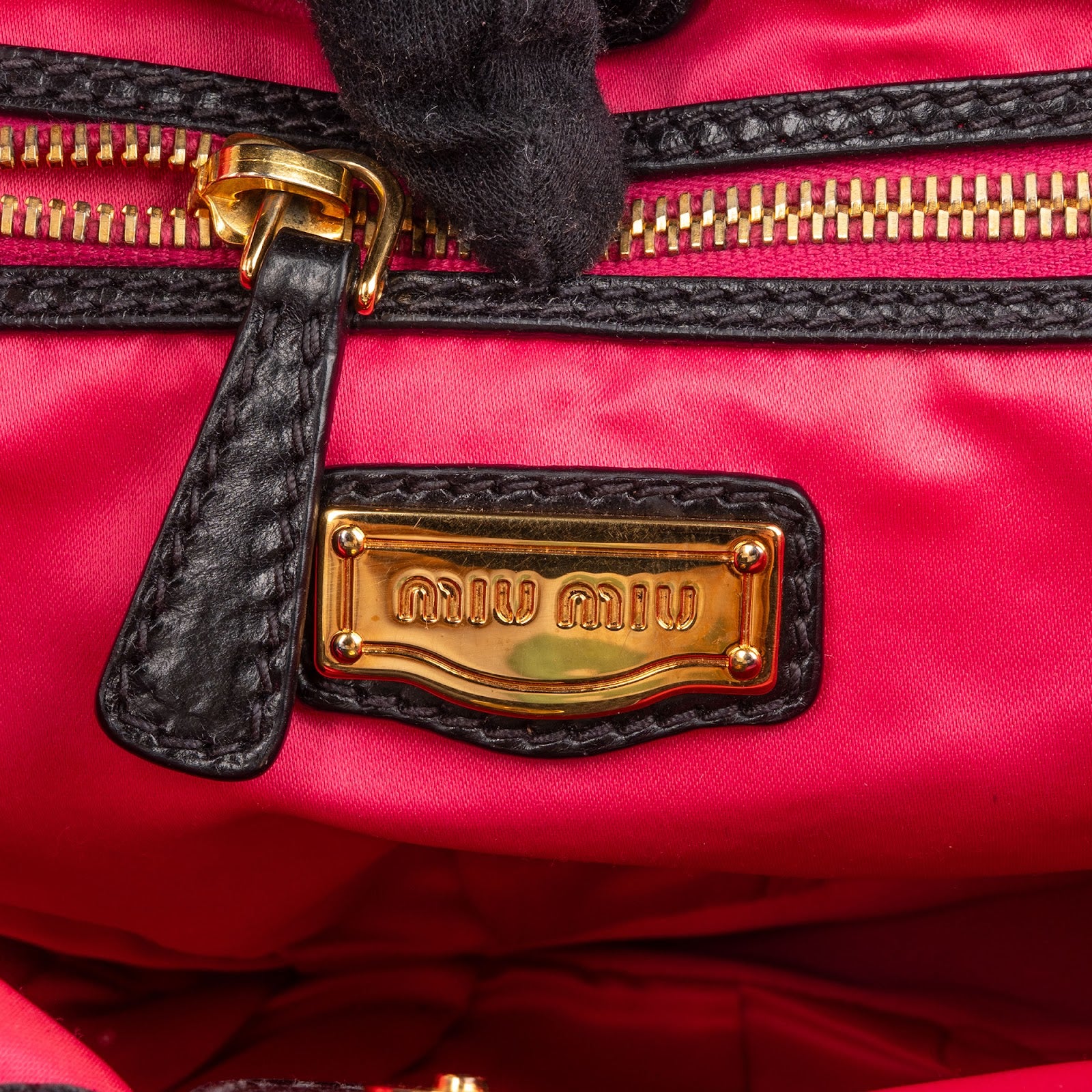 Torebka na ramię Miu Miu Vitello Lux Hobo