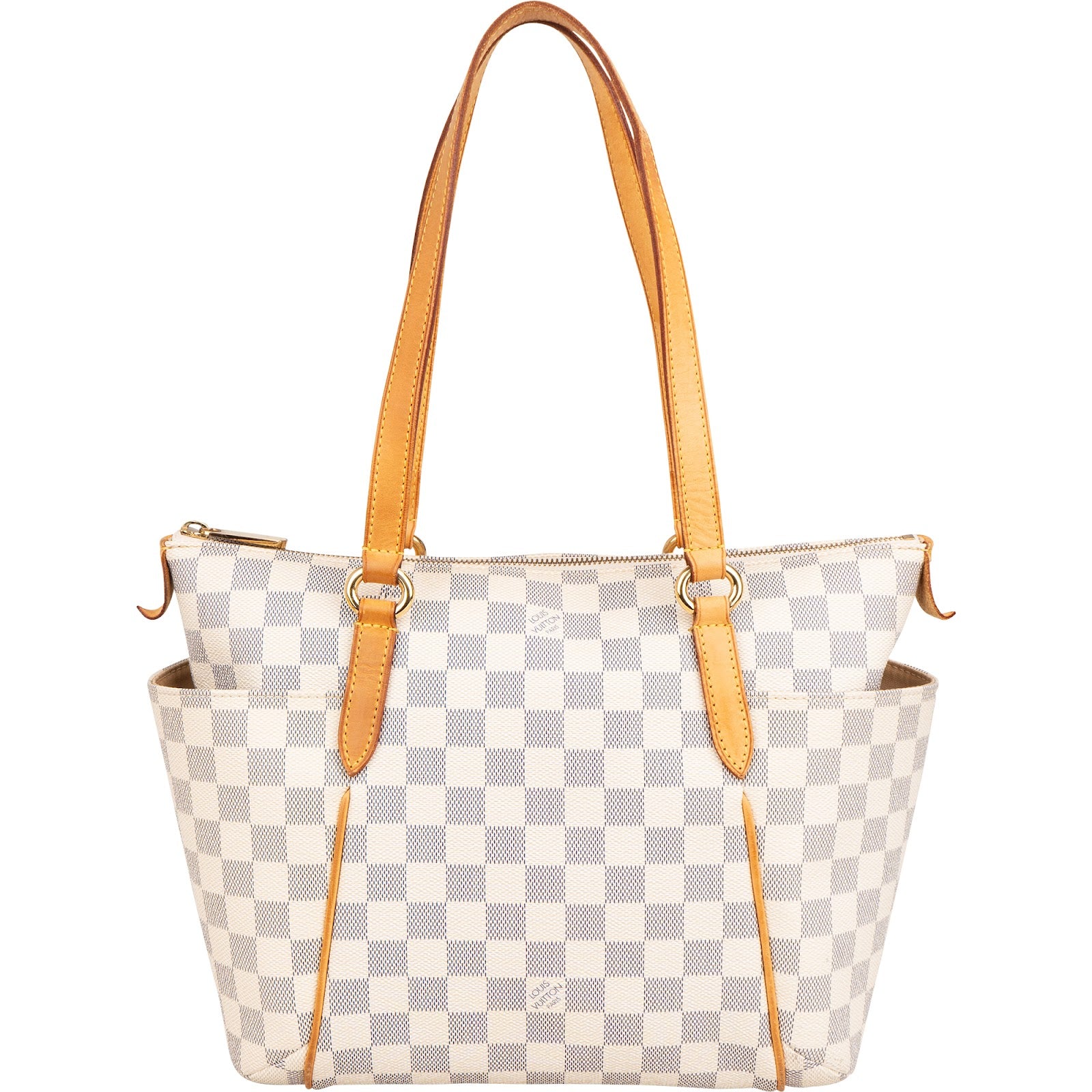 Louis Vuitton Monogram Damier Azur Canvas Totally PM Shoulder Bag