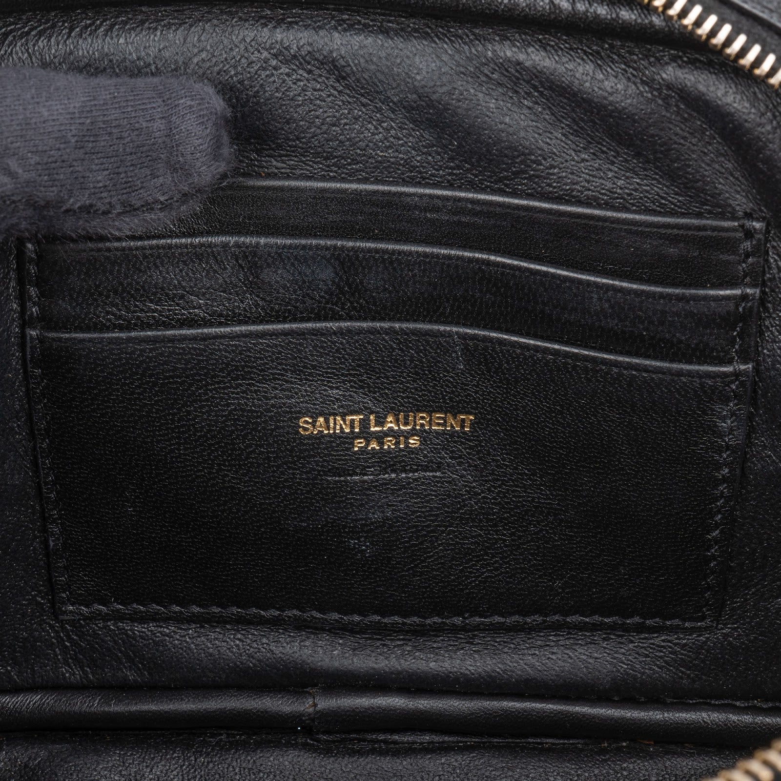 Saint Laurent Quilted Leather Lou Camera Crossbody Bag
