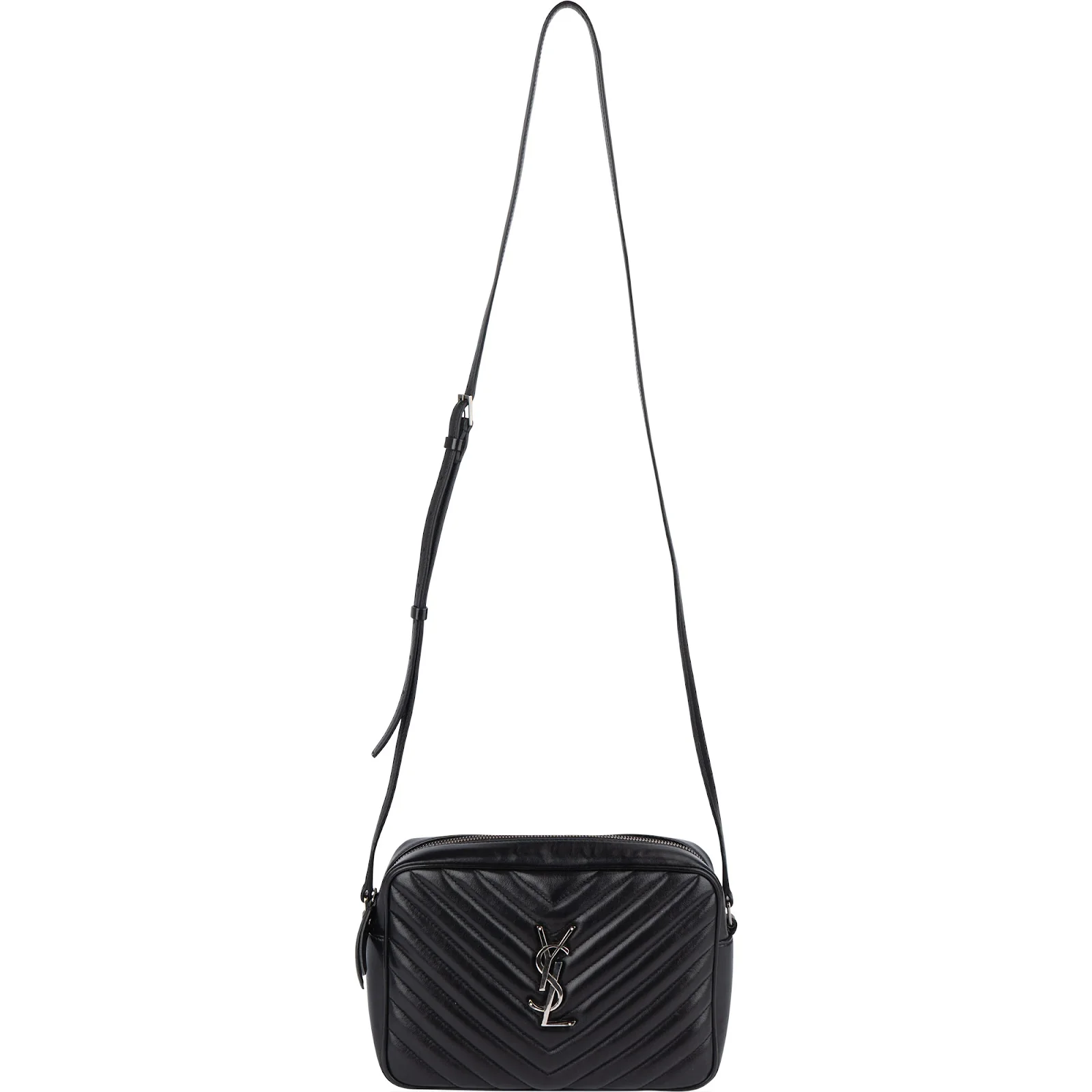 Saint Laurent Quilted Leather Lou Camera Crossbody Bag