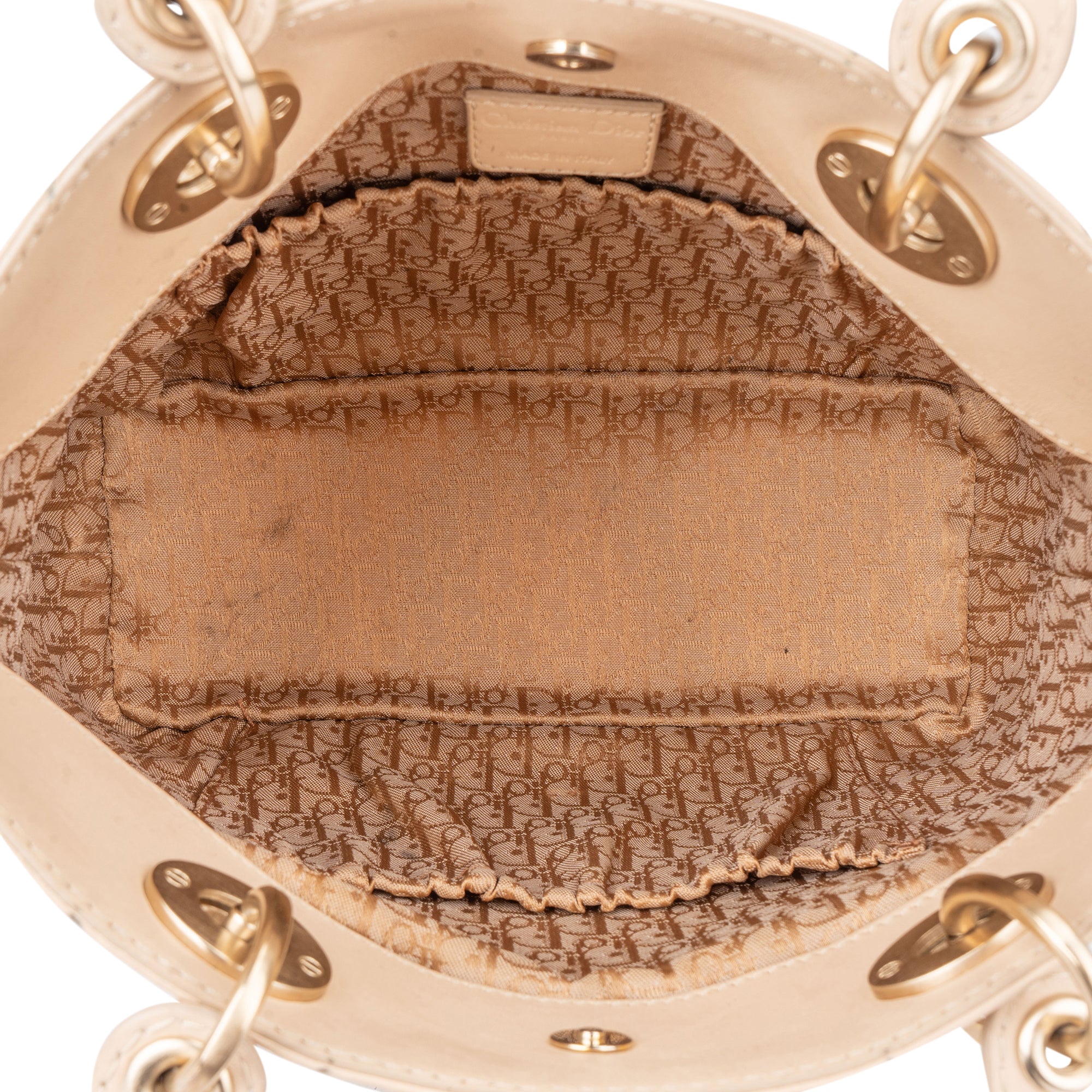 Christian Dior Animal Print Saint Tropez Handbag