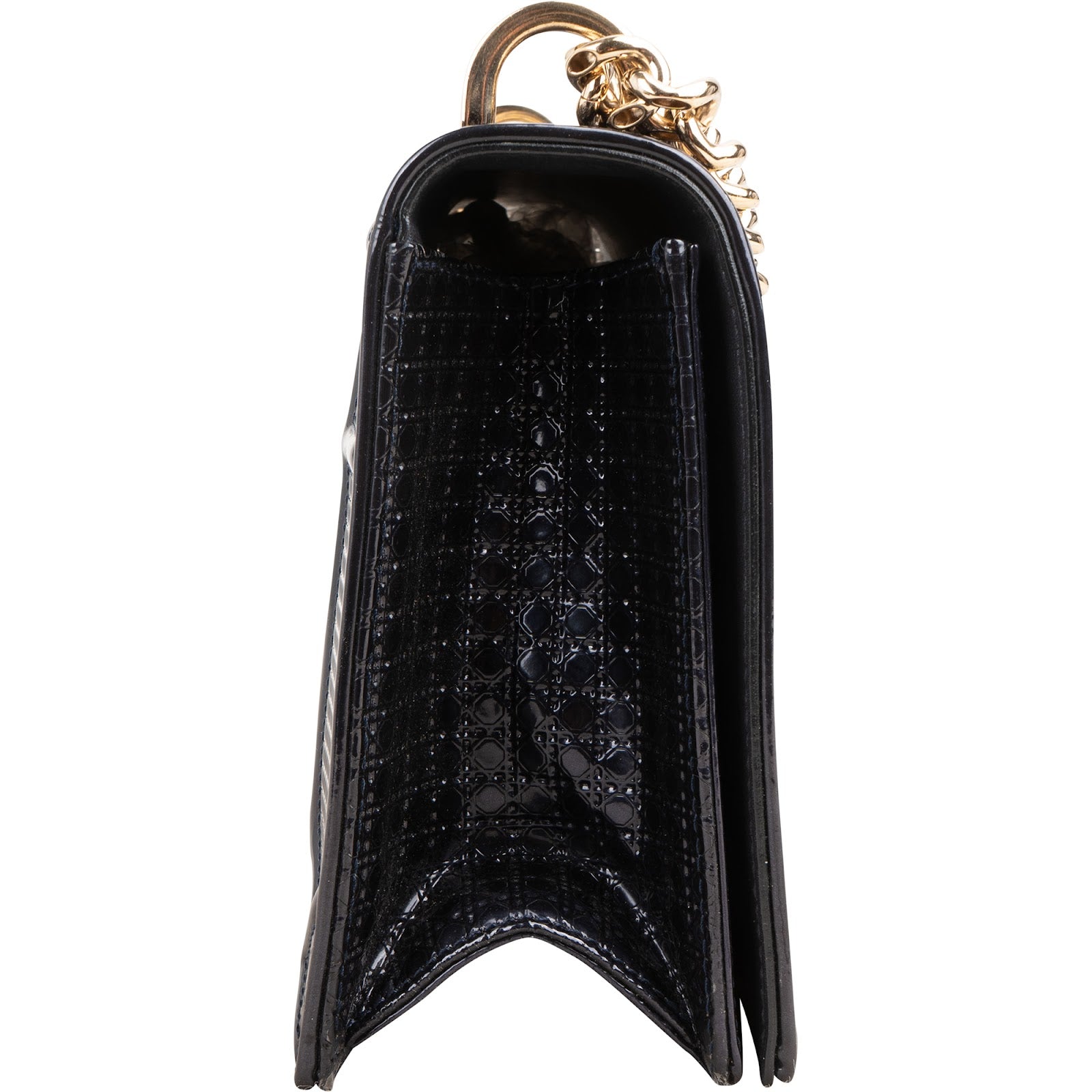 Christian Dior - Metallic Diorama Flap Crossbody Bag