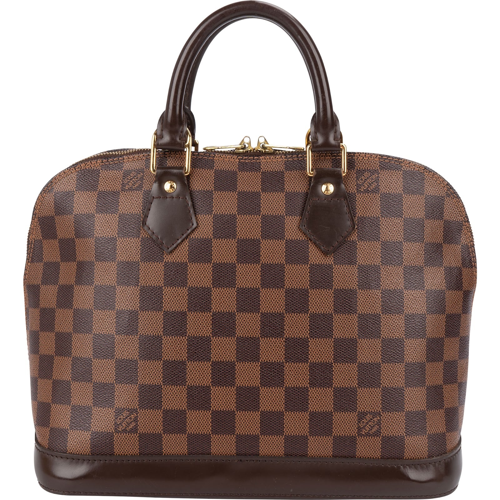 Louis Vuitton Monogram Damier Ebene Alma PM Handbag