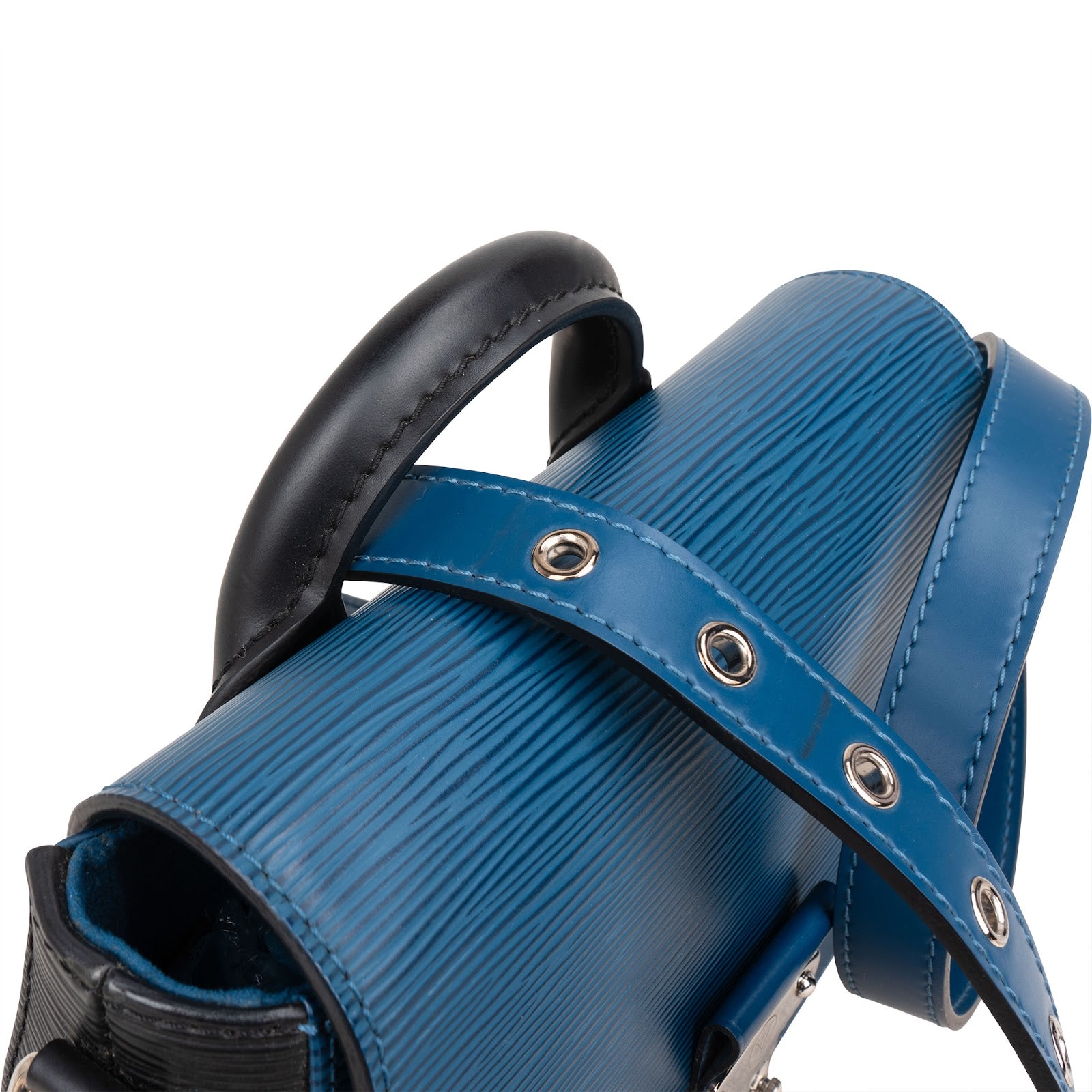 Louis Vuitton Blue Epi Leather Eden PM Crossbody Handbag