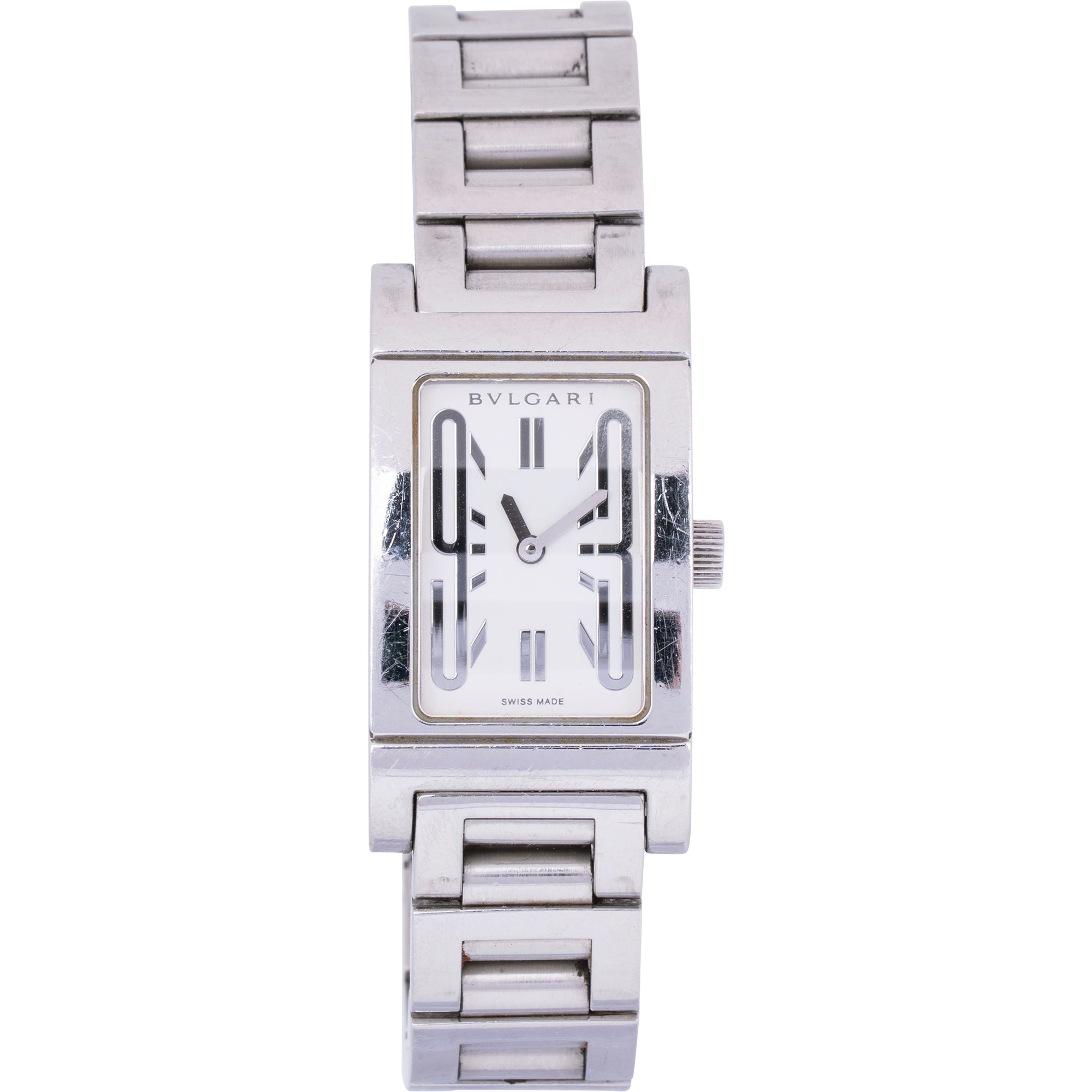 Bvlgari - Rettangolo RT39S Damenuhr