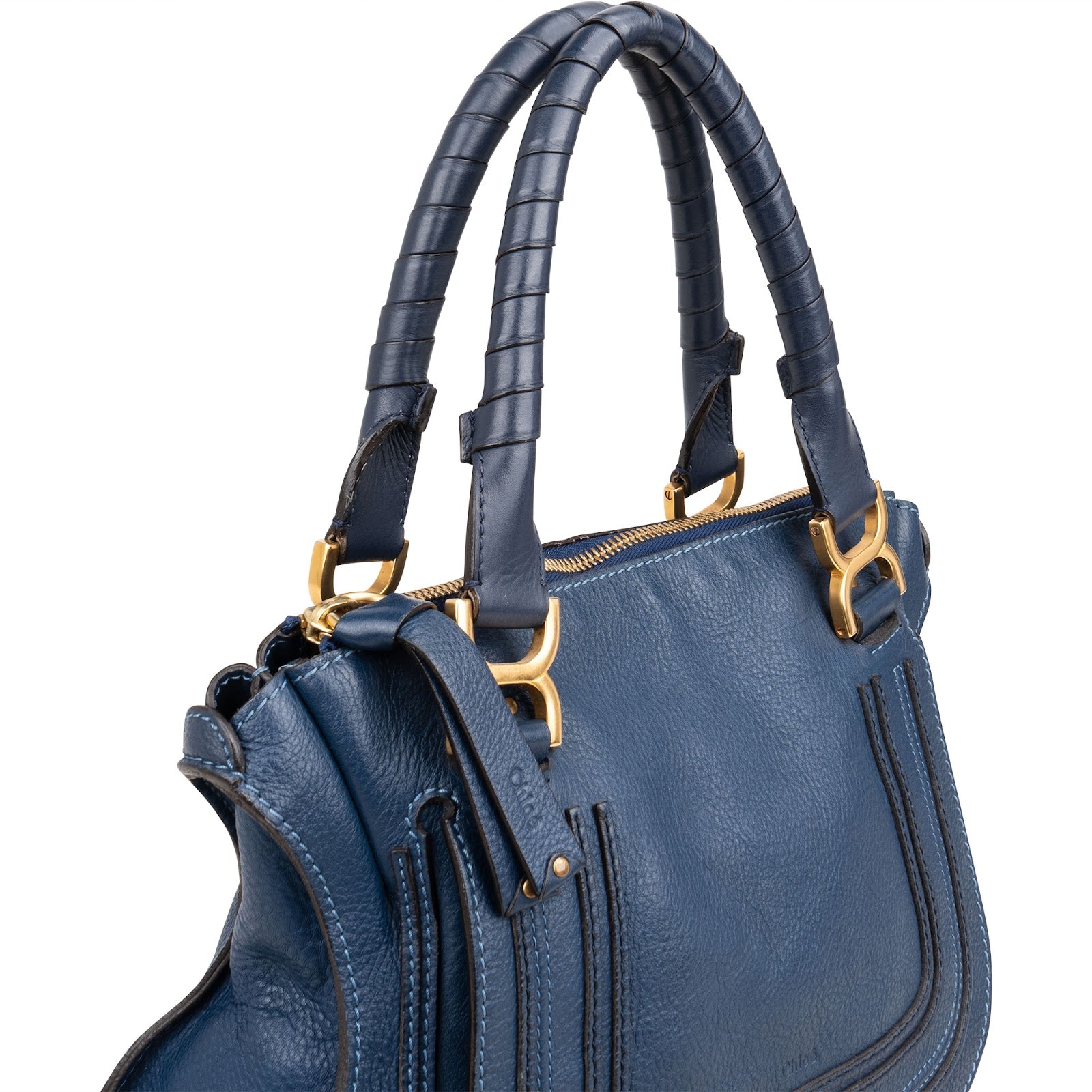 Chloé Grained Calfskin Marcie Handbag