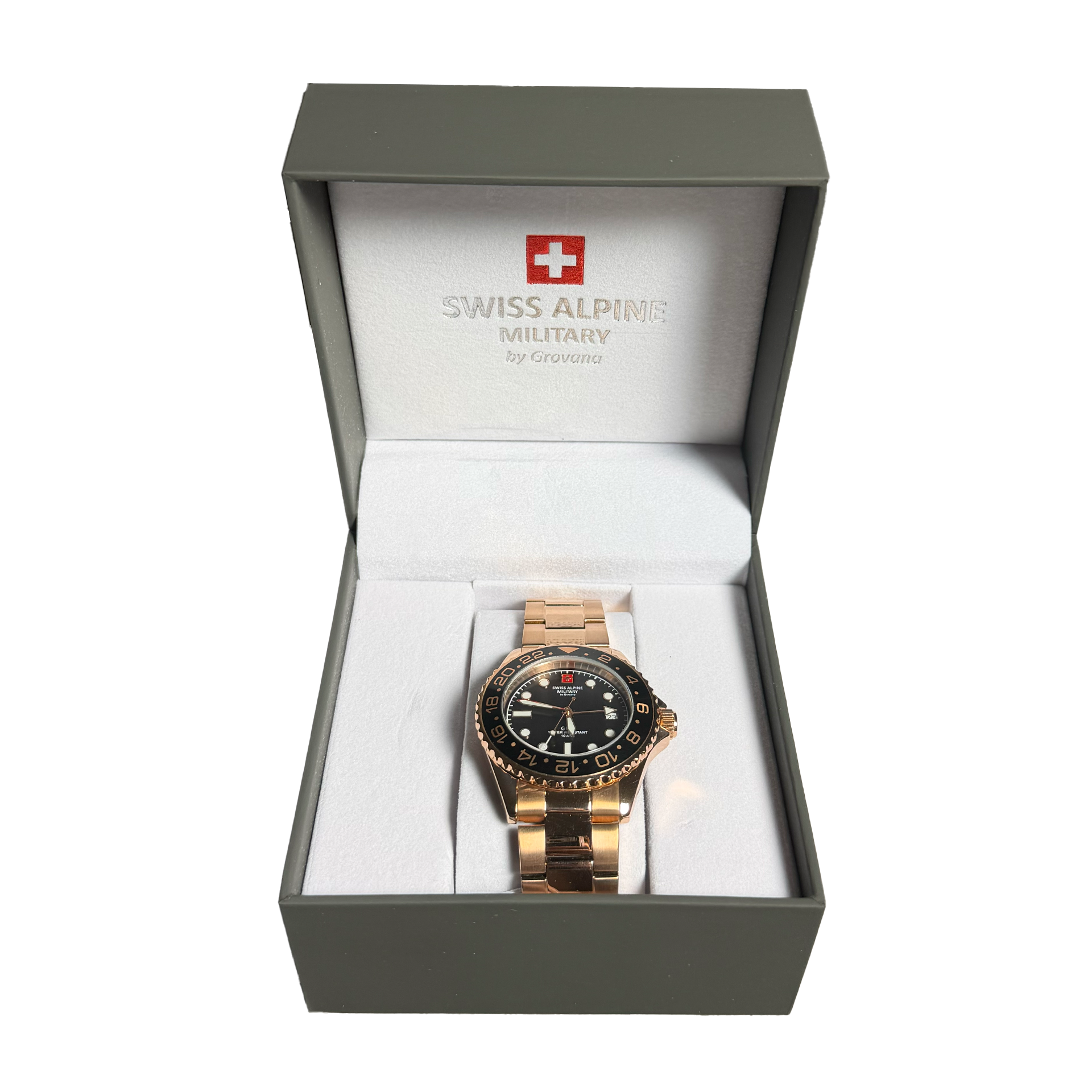 Swiss Alpine Military - GMT Diver 7052.1167 Herrenuhr