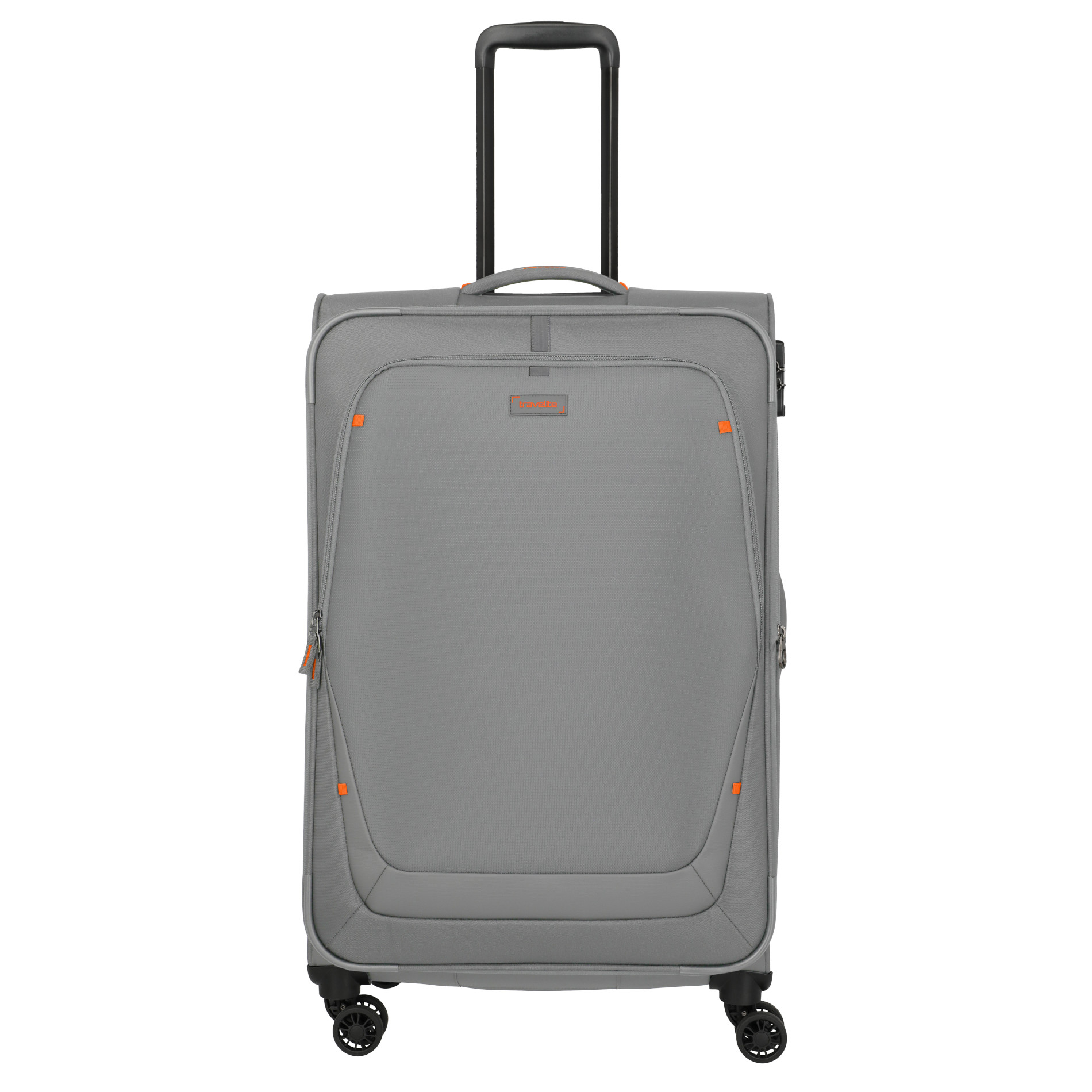 UMBRIA Trolley L (77 cm) erweiterbar - Smoky Grey