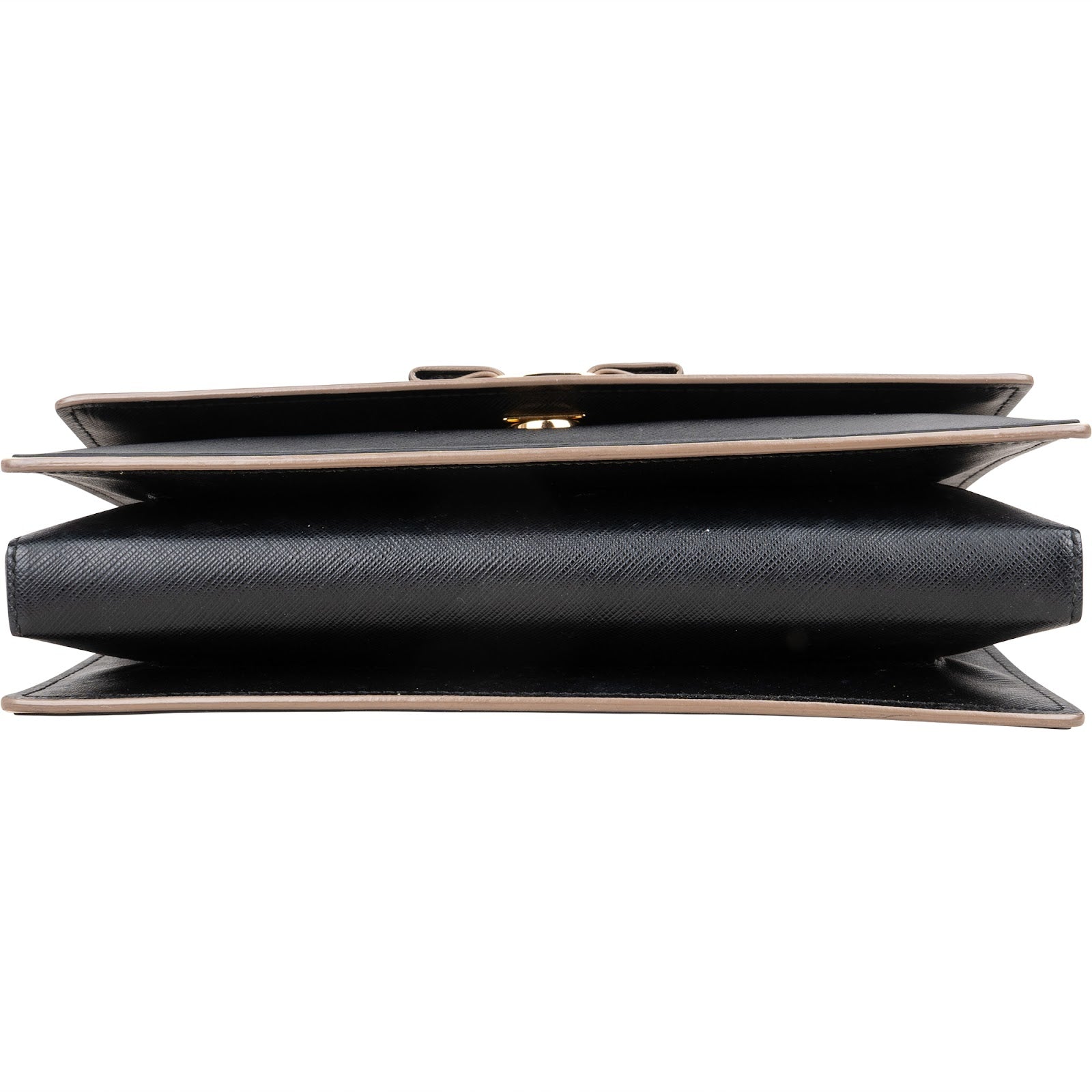 Salvatore Ferragamo Saffiano Leather Vara Bow Crossbody Bag
