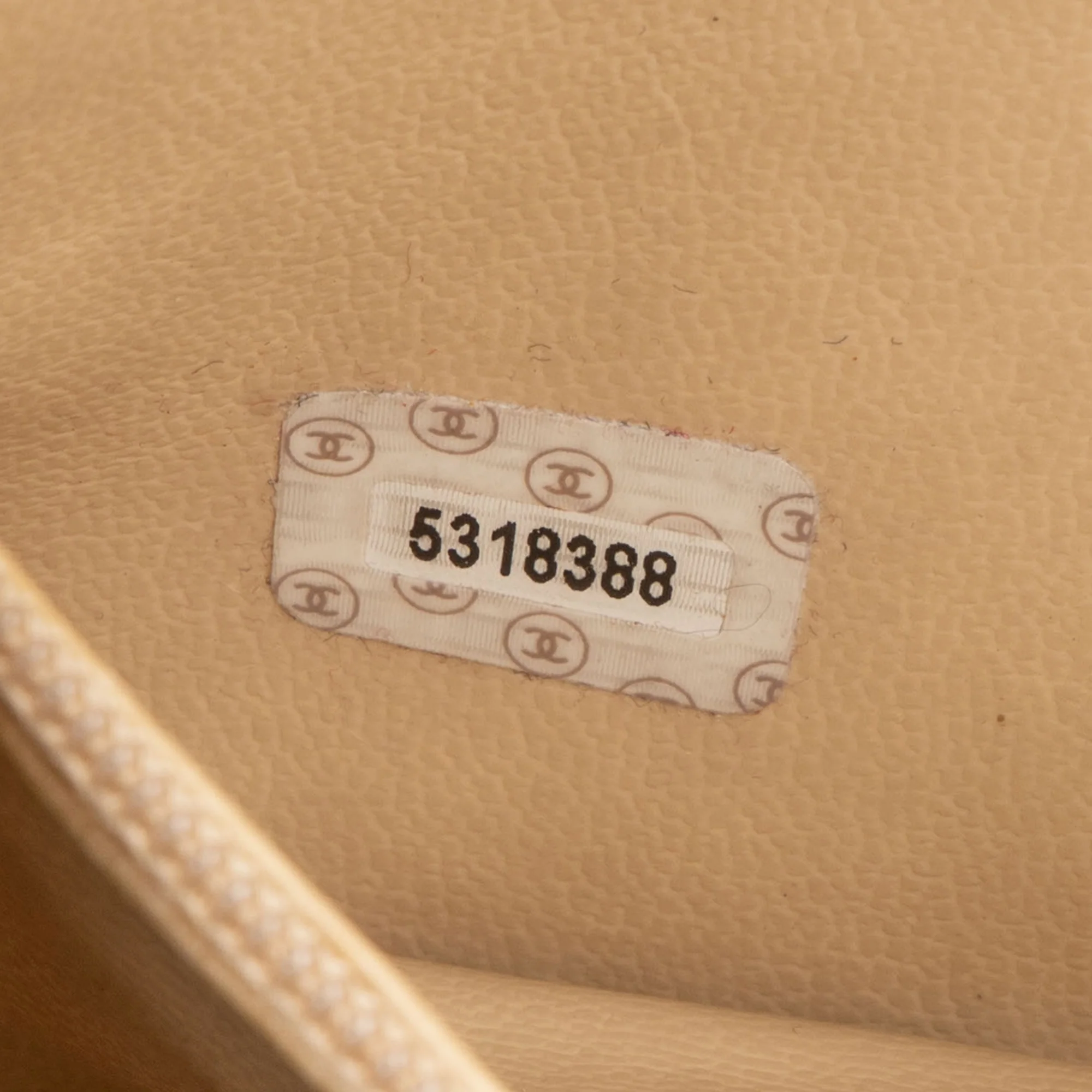 Chanel Caviar Leather CC Vanity Bag