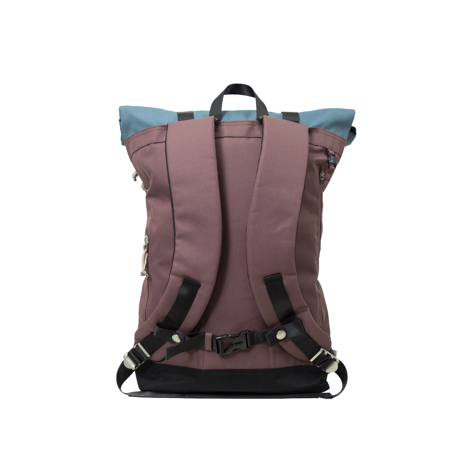 Christopher Reborn Backpack - plum x denim