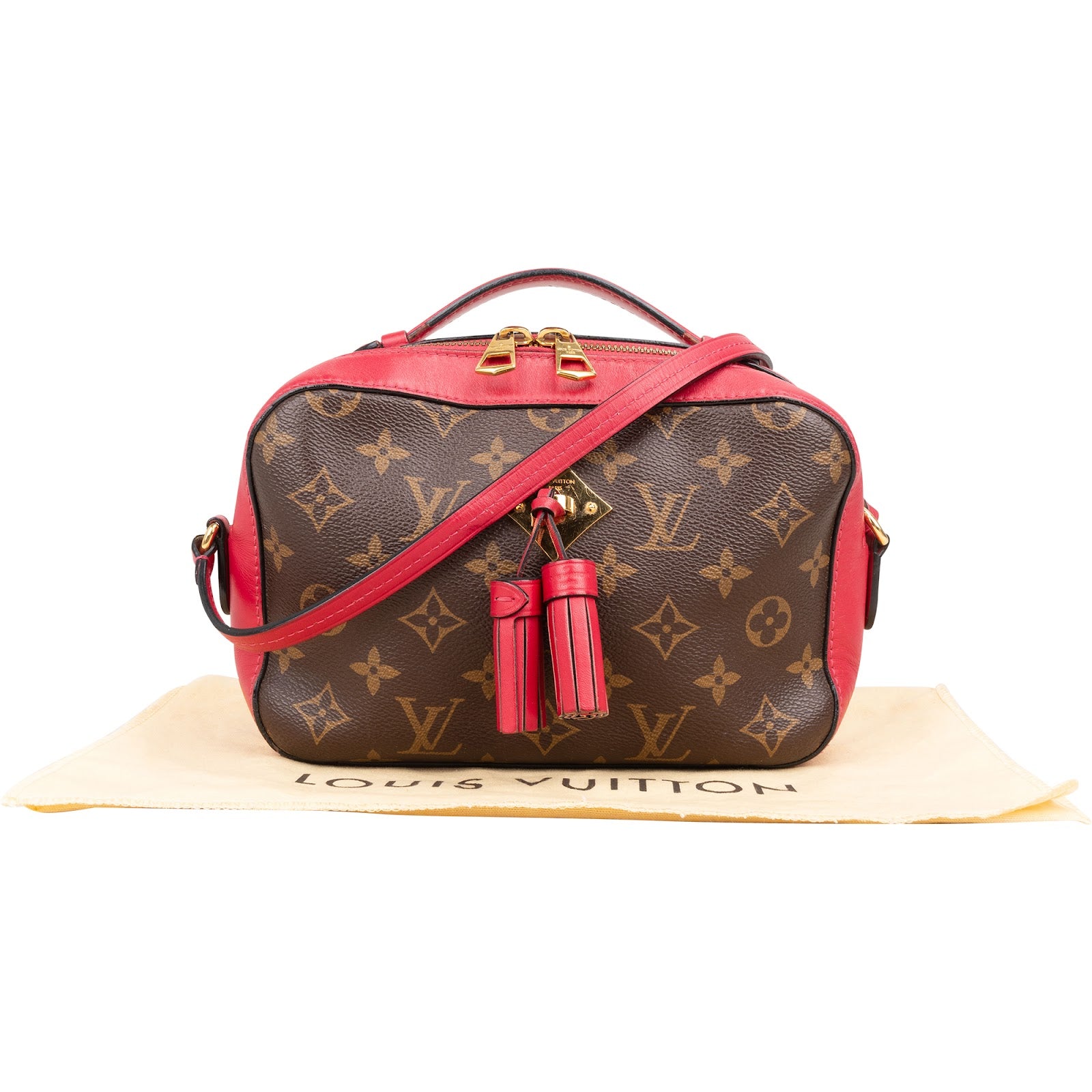 Louis Vuitton Monogram Canvas Saintonge schoudertas