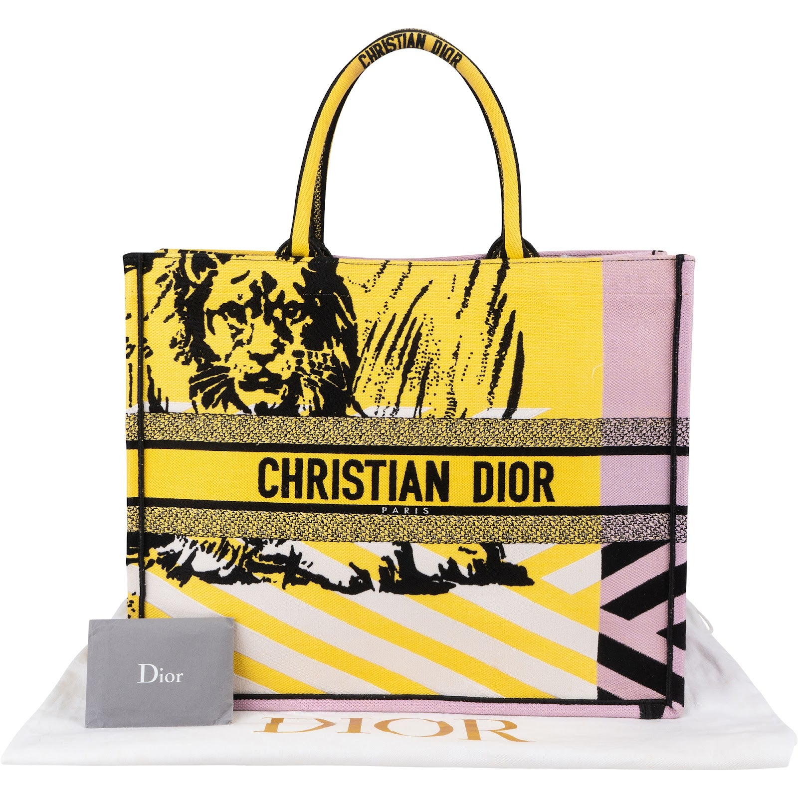 Christian Dior - D-Jungle Pop Book Tote Handbag