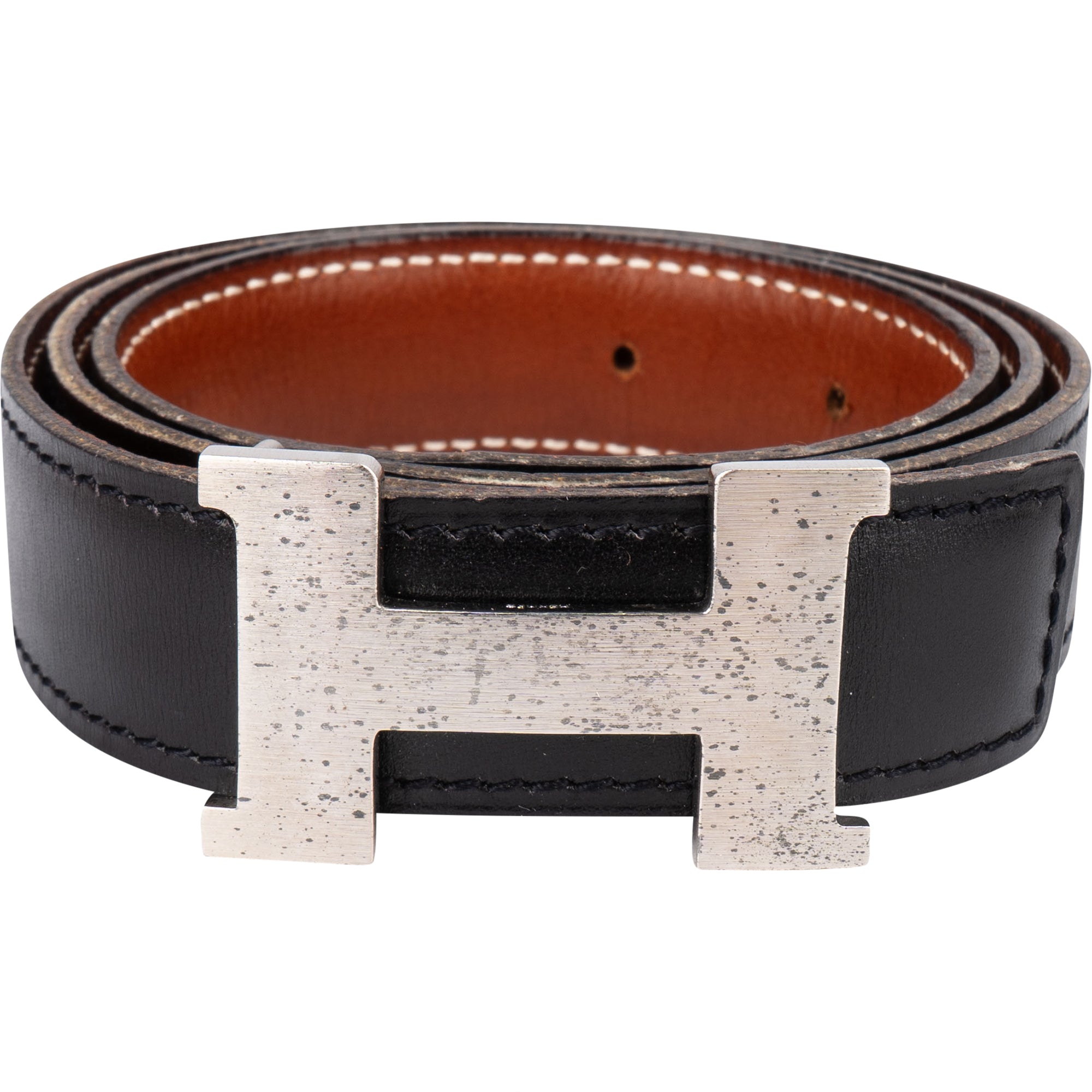 Hermès Reversible Leather Women Belt (70)
