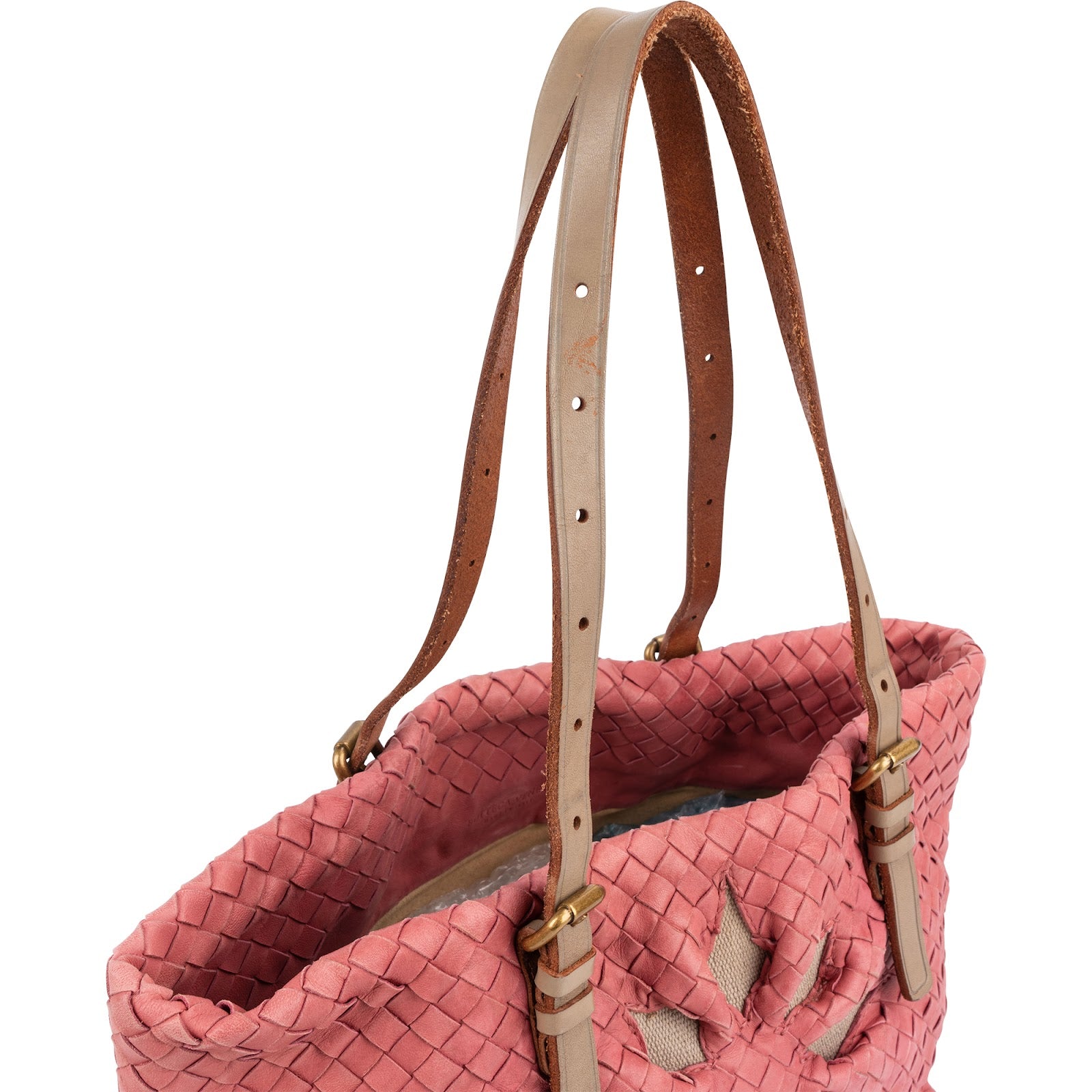 Sac à bandoulière Bottega Veneta en cuir Intrecciato, motif « Marquise Flower »