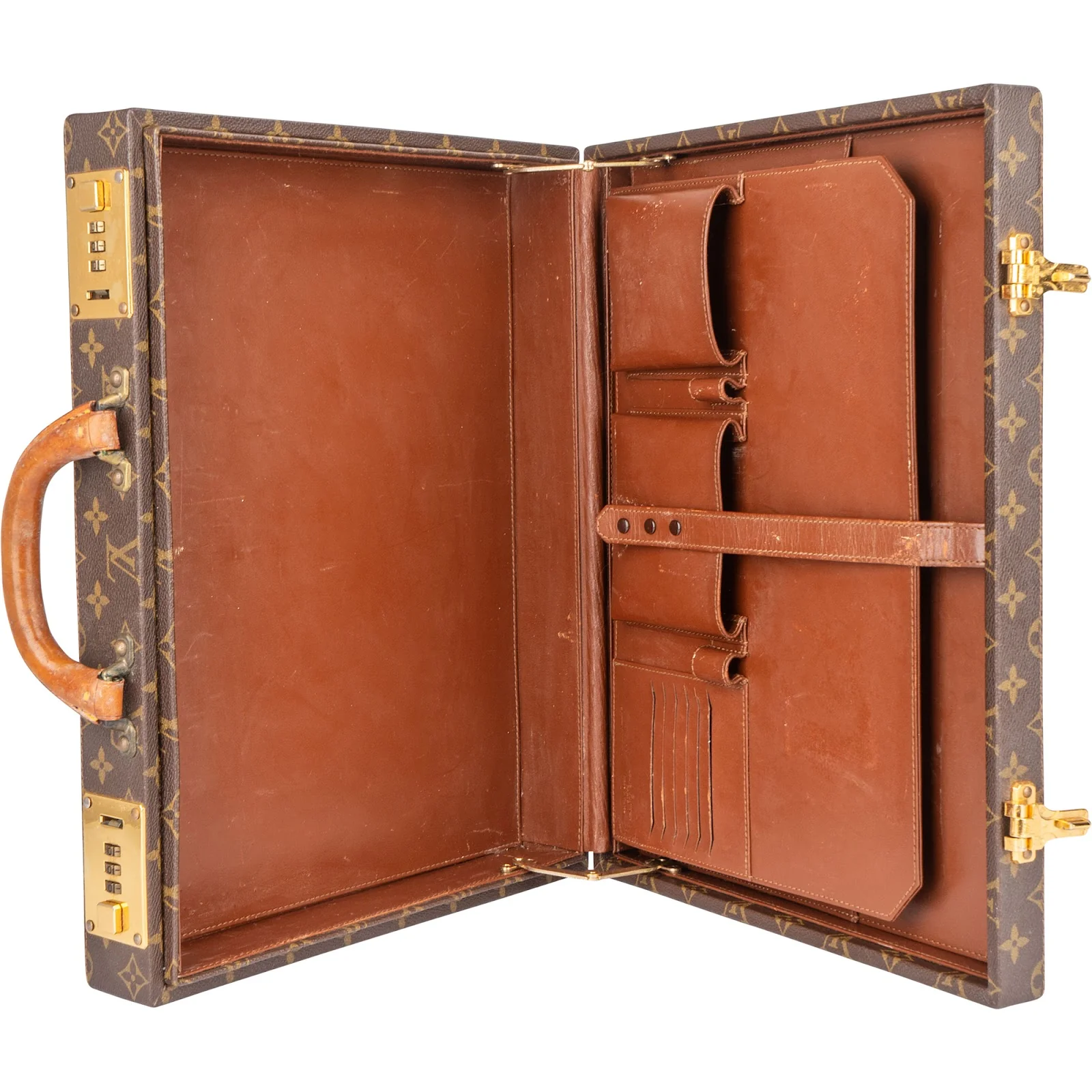 Louis Vuitton Monogram Canvas President Aktenkoffer