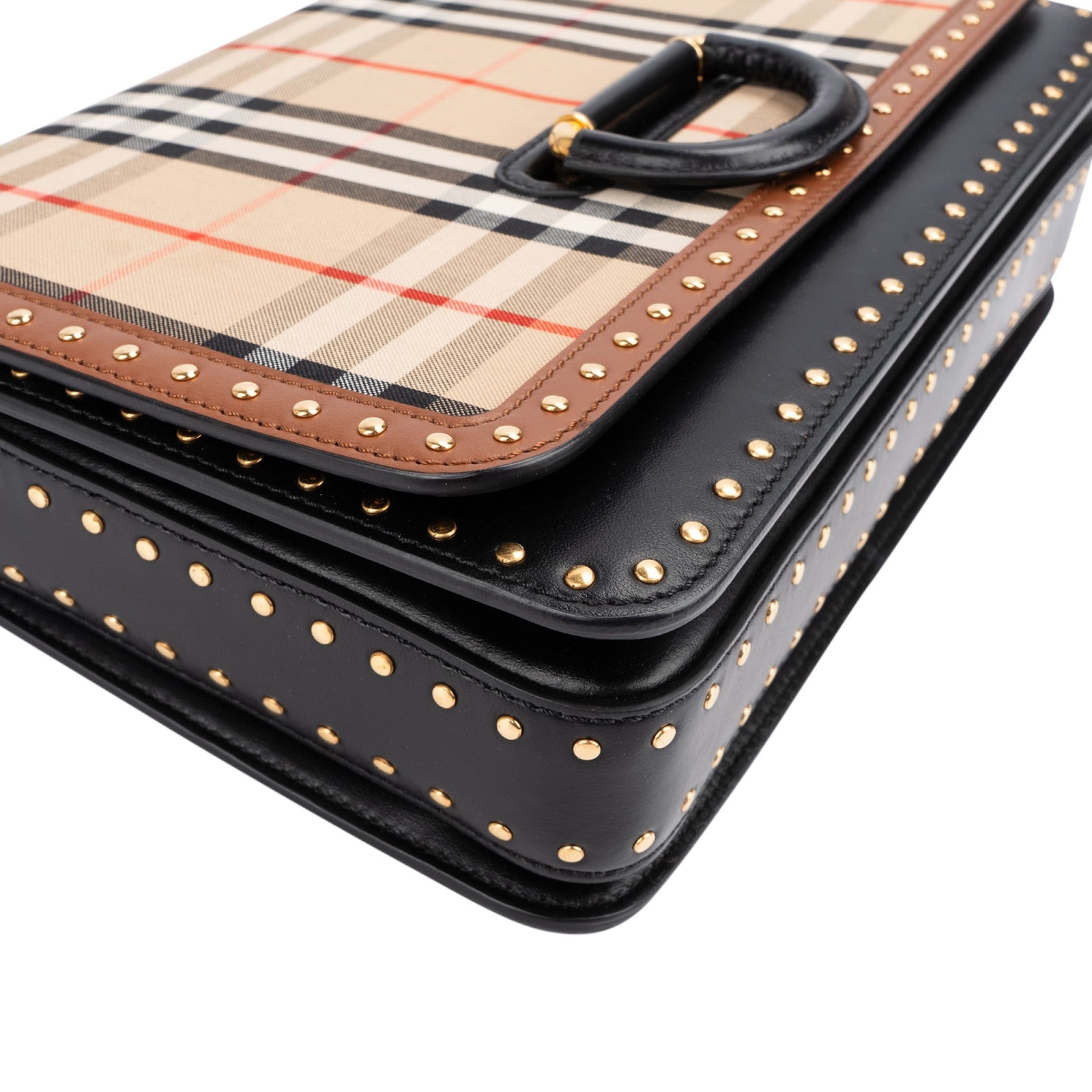 Burberry – Studded D-ring crossbody bag