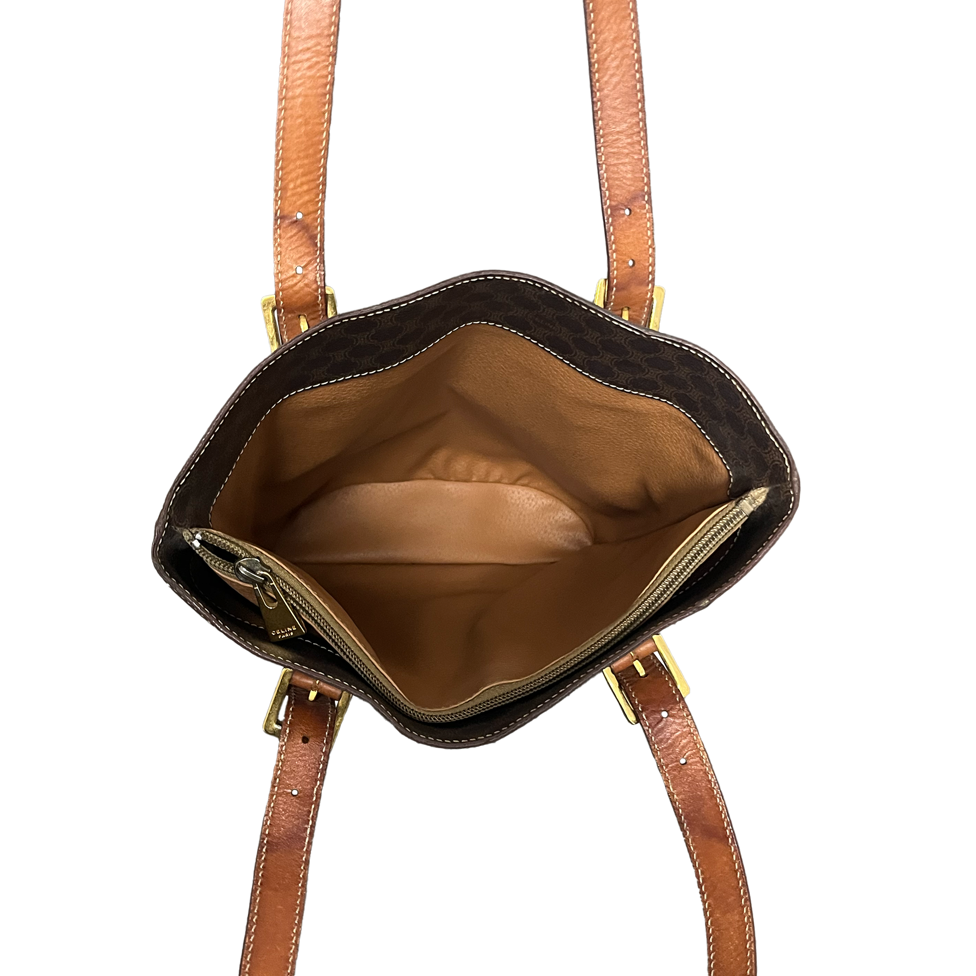 Céline Macadam Schultertasche