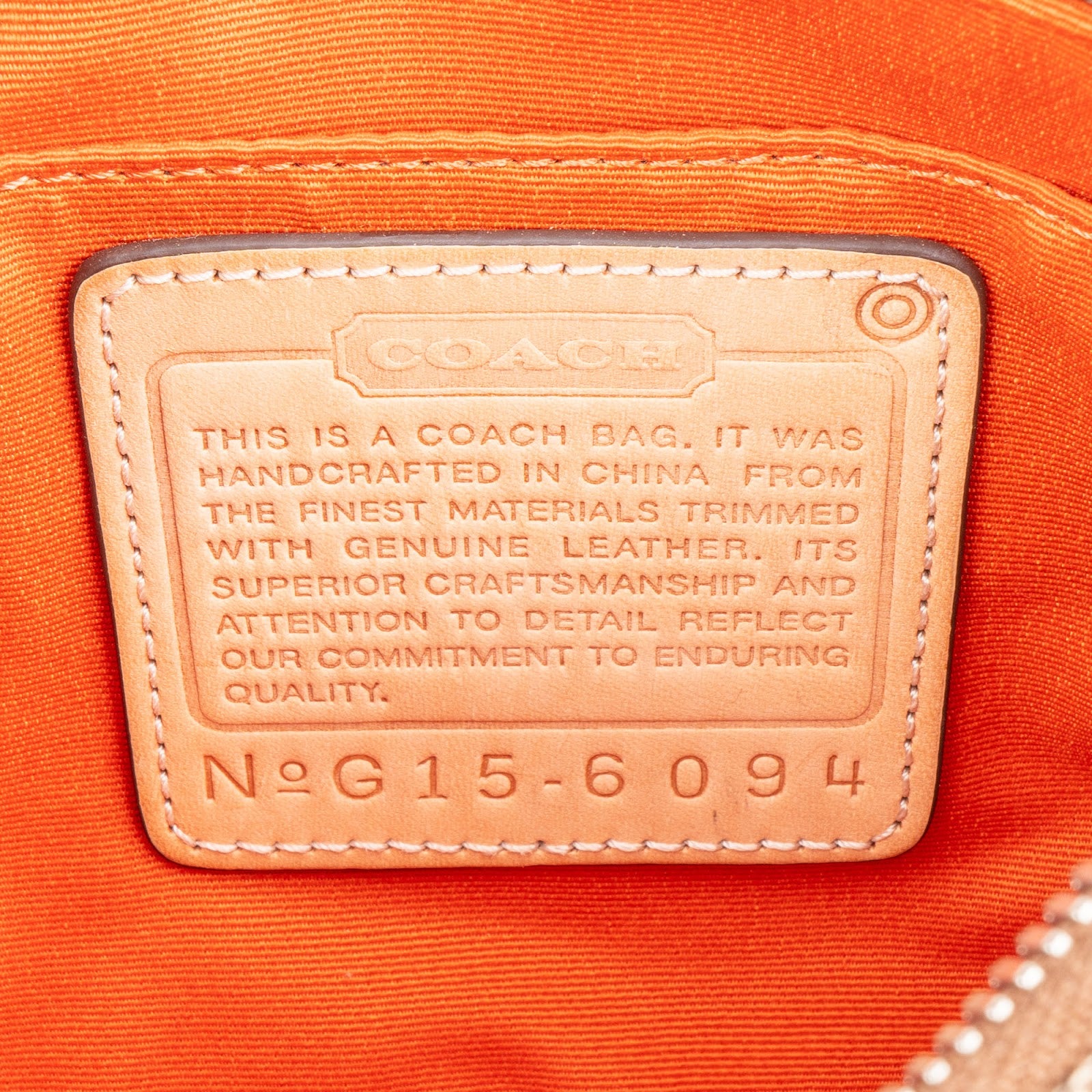 Coach Monogram Signature Demi-handtas