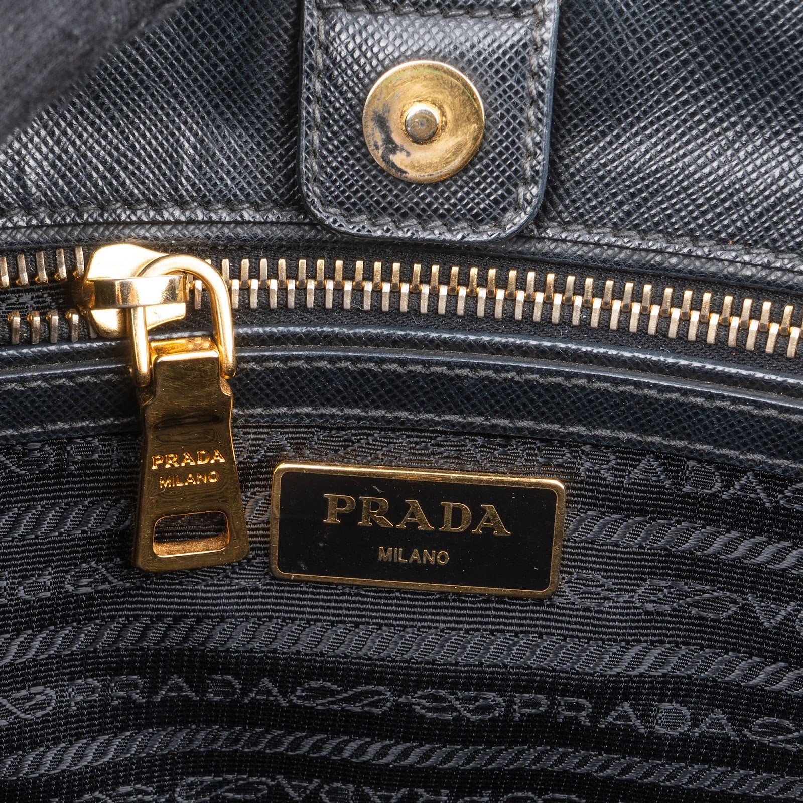 Prada Saffiano Leather Galleria  Handbag
