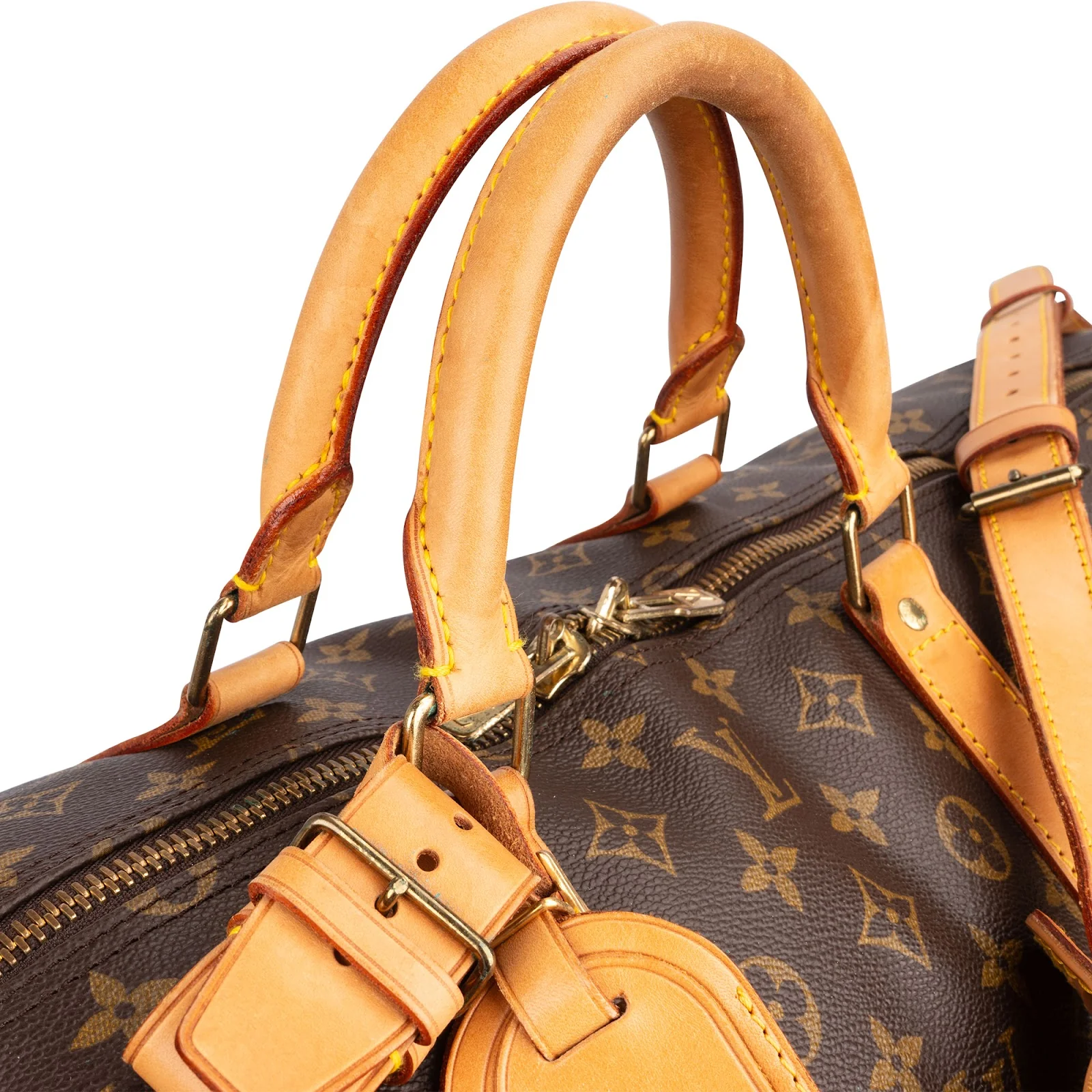 Louis Vuitton Monogram Canvas Keepall 60 Bandoulière Reisetasche