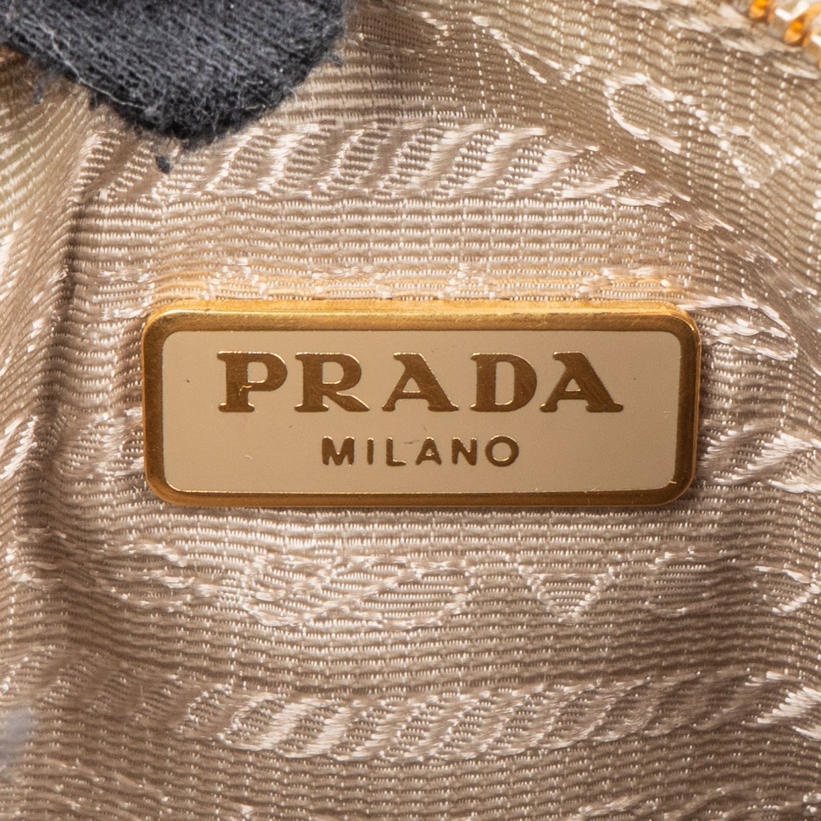 Prada Saffiano Leather Mini Bowling Crossbody Handbag