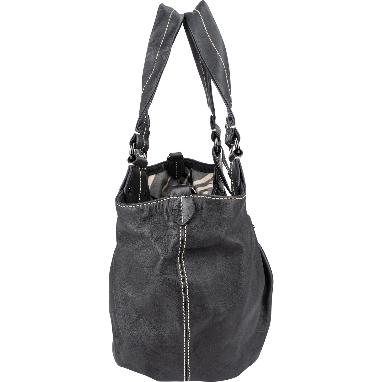 Burberry - Reversible Hobo Shoulder Bag