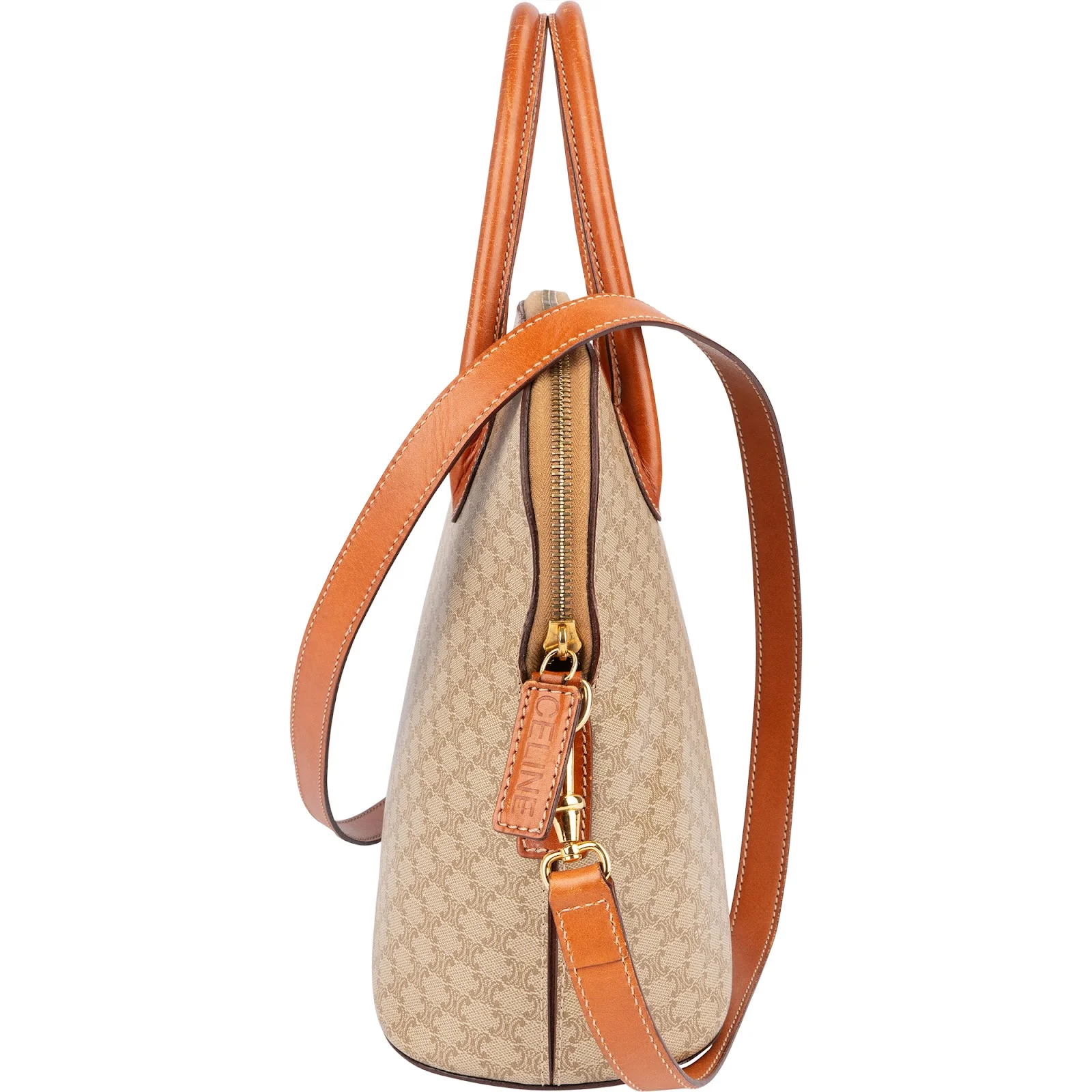 Celine Macadam Monogram Dome Handbag