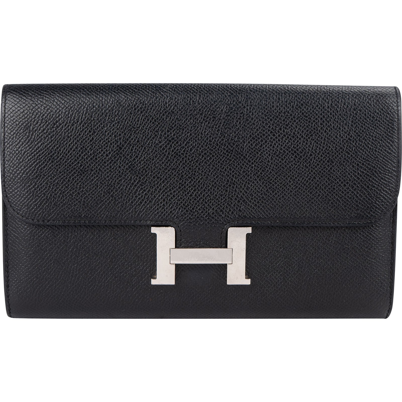 Hermès Epsom Leather Constance Long H Wallet