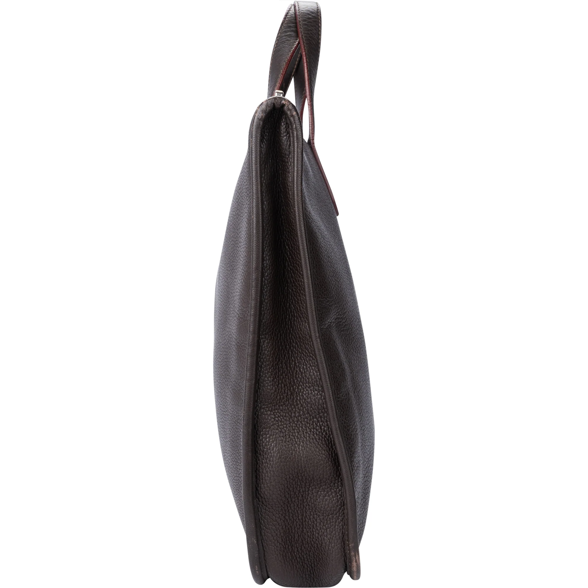 Loewe Brown Leather Business Bag