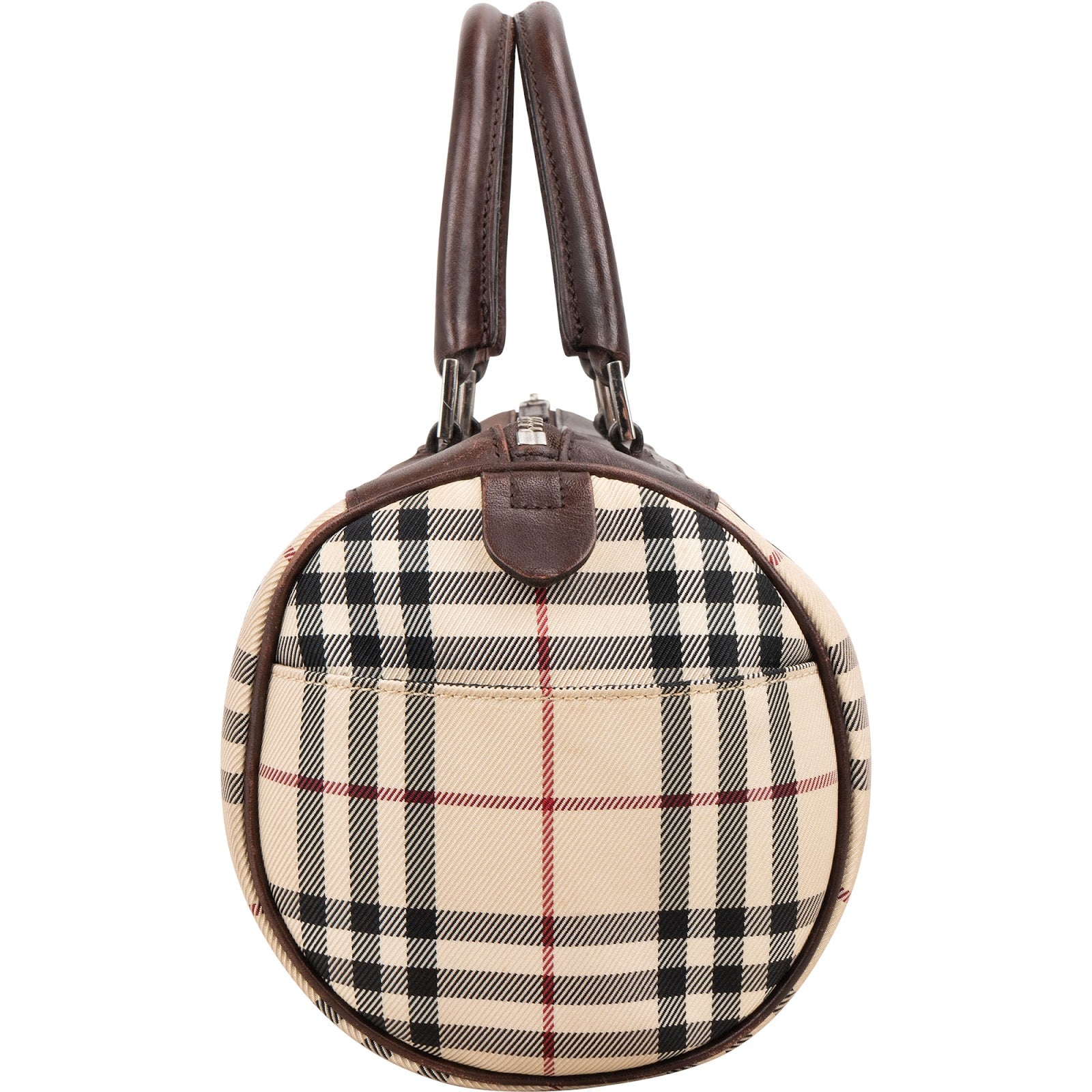 Burberry - Nova-Check Bowling Handbag