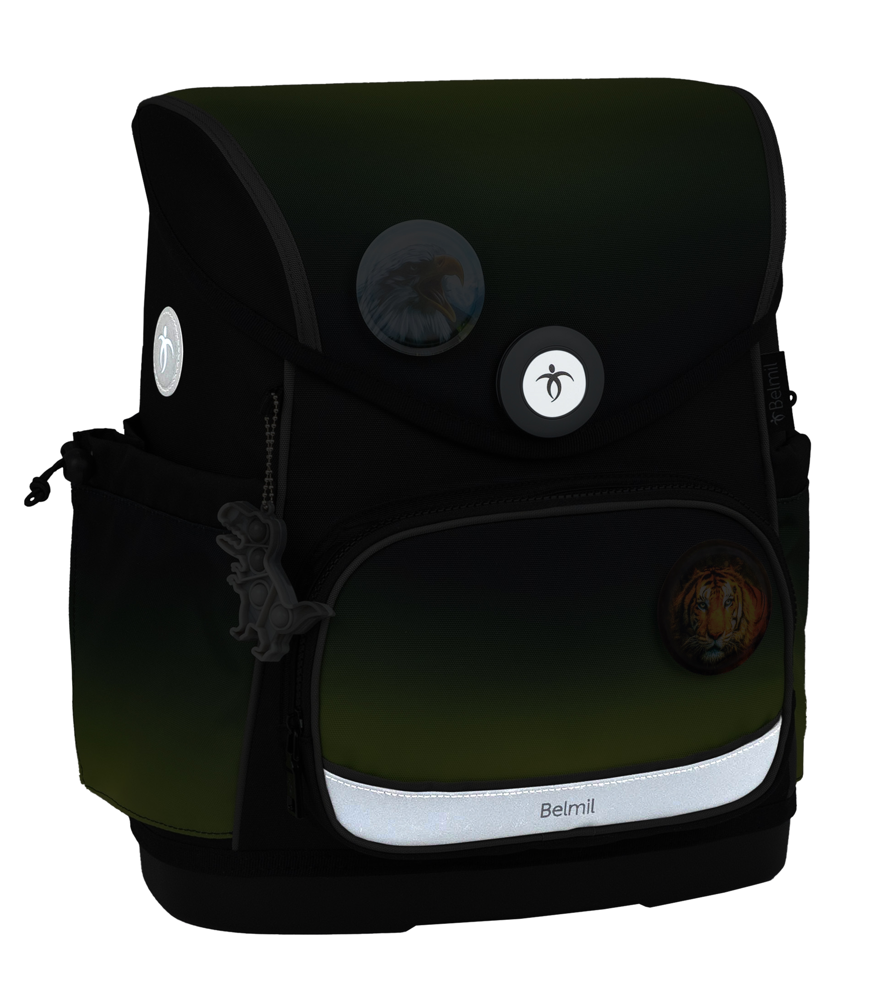 Compact Plus 5-piece satchel set - Black Green