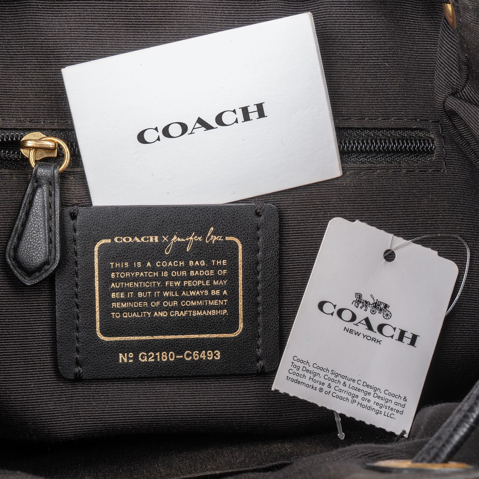 Coach - CC Print Shearling X Jennifer Lopez Rucksack