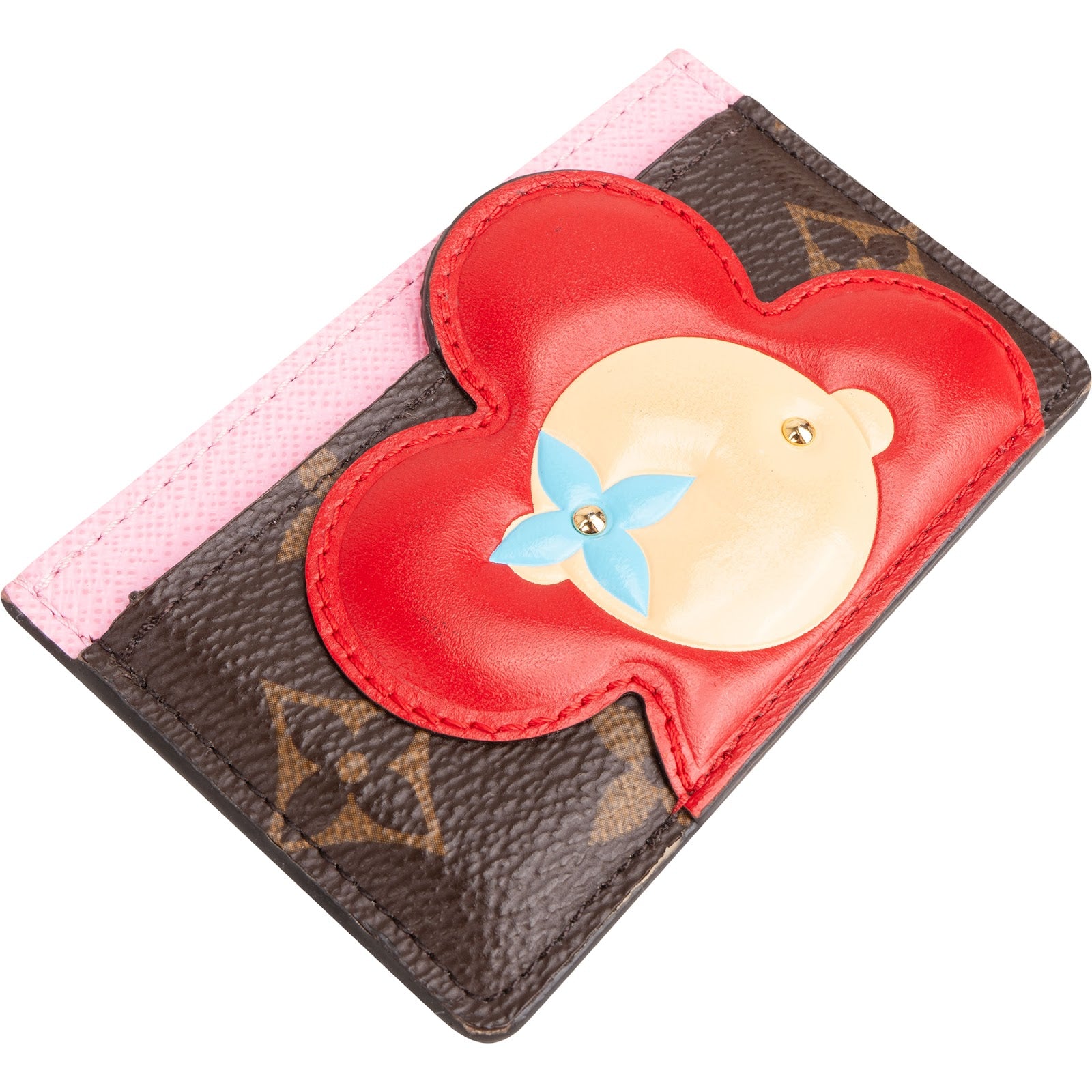 Louis Vuitton Monogram Canvas Vivienne Flower Kartenetui