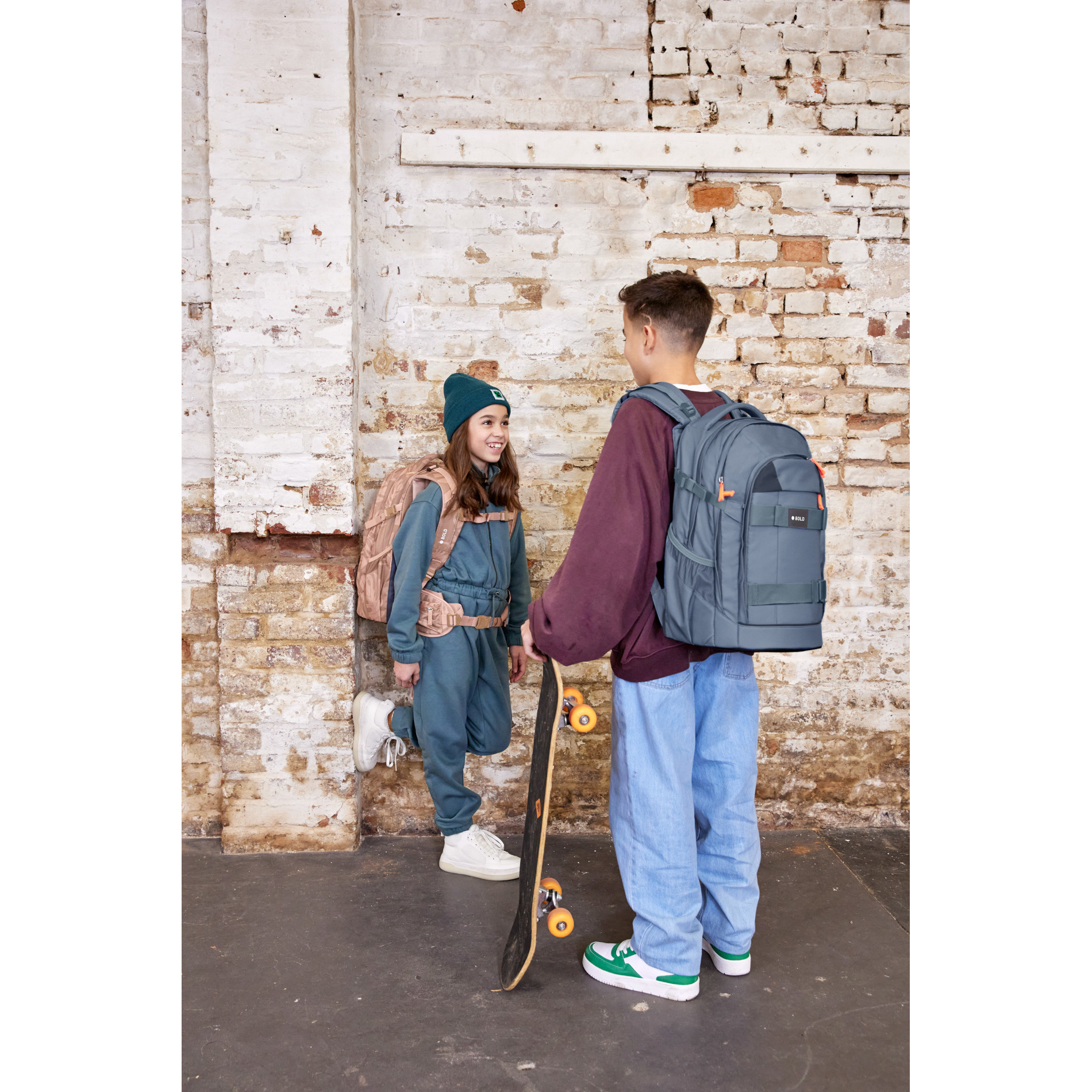 School Backpack Origin Bold - Blue