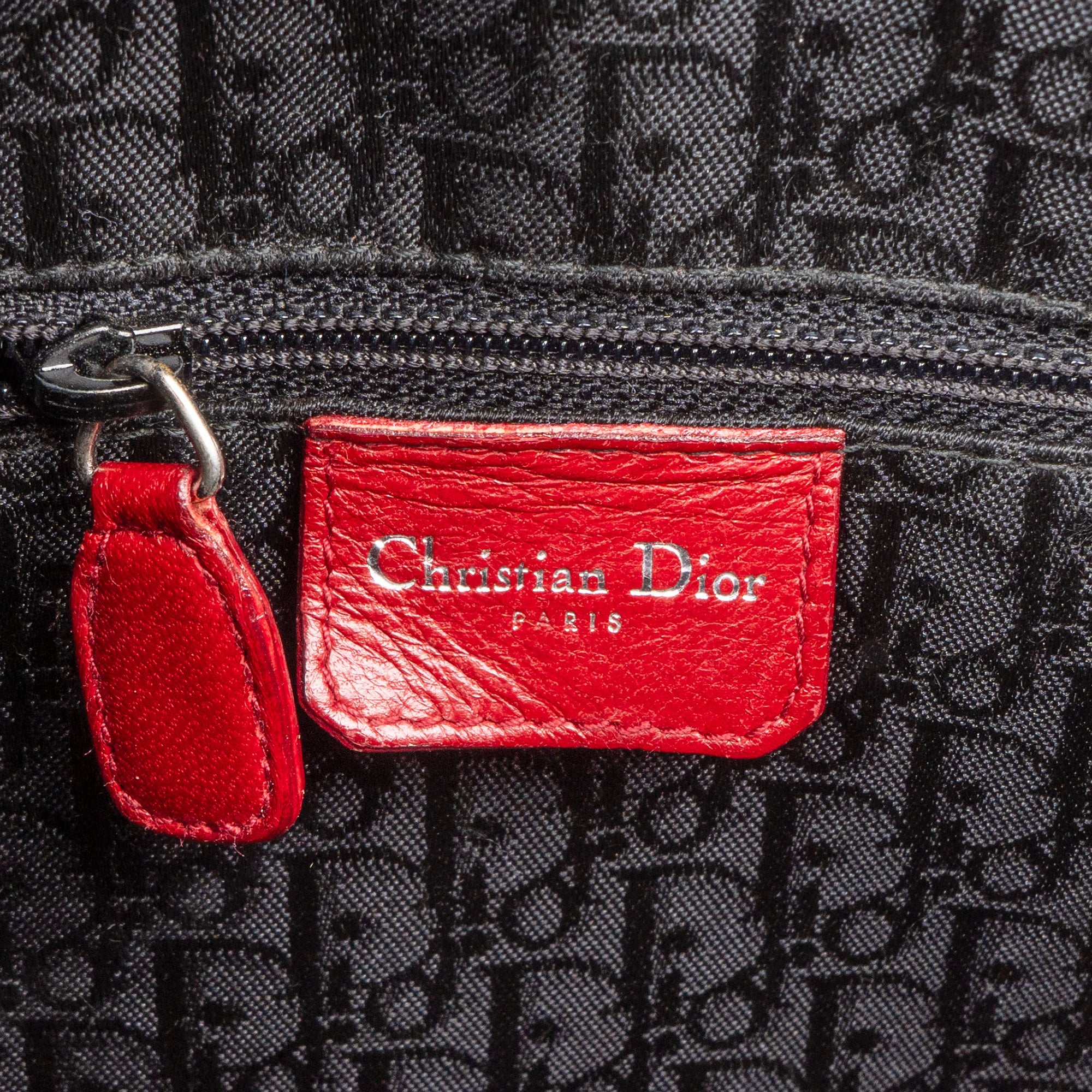 Christian Dior Quilted Leather Lady Dior Handbag