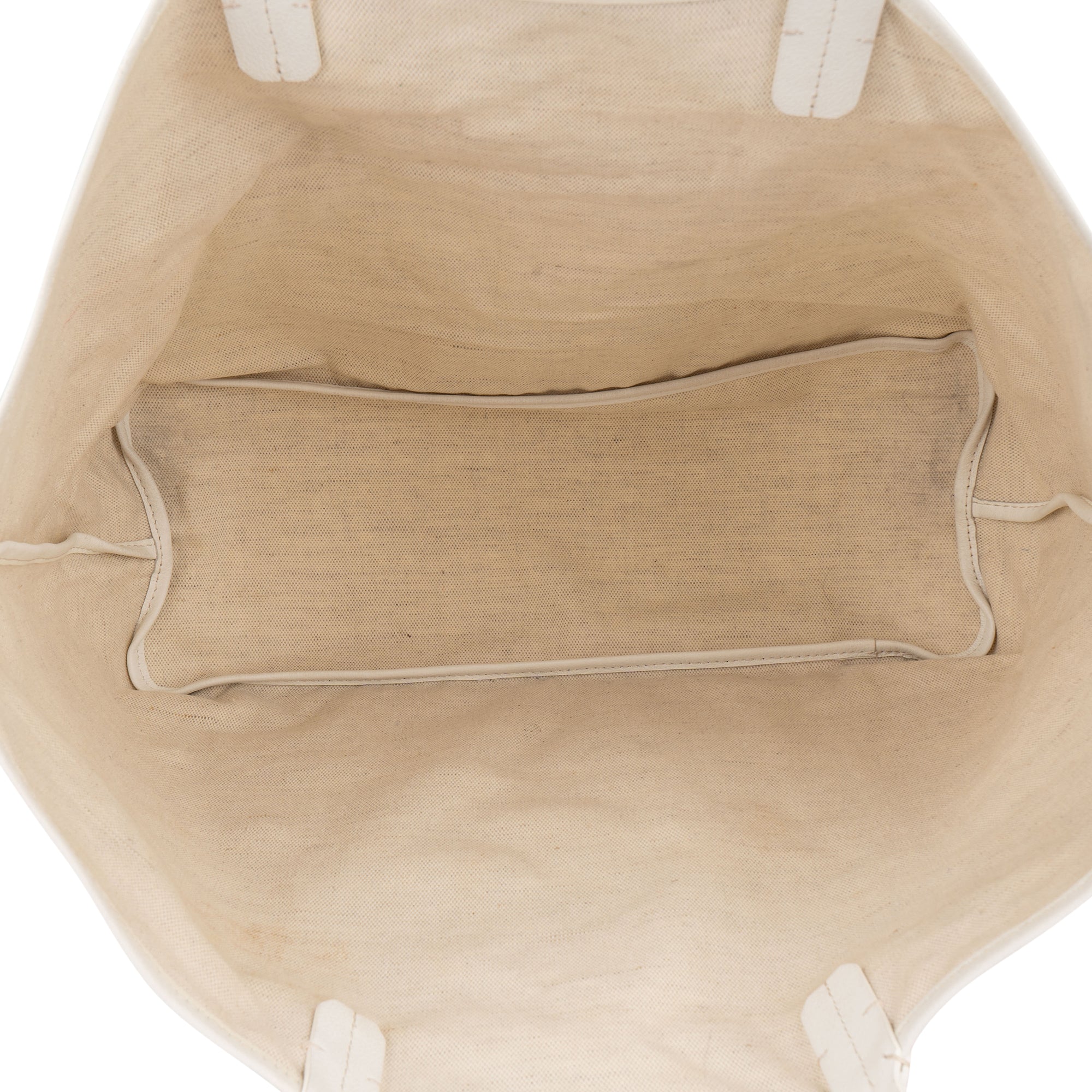 Goyard White Goyardine Monogram Saint Louis PM Shoulder Bag