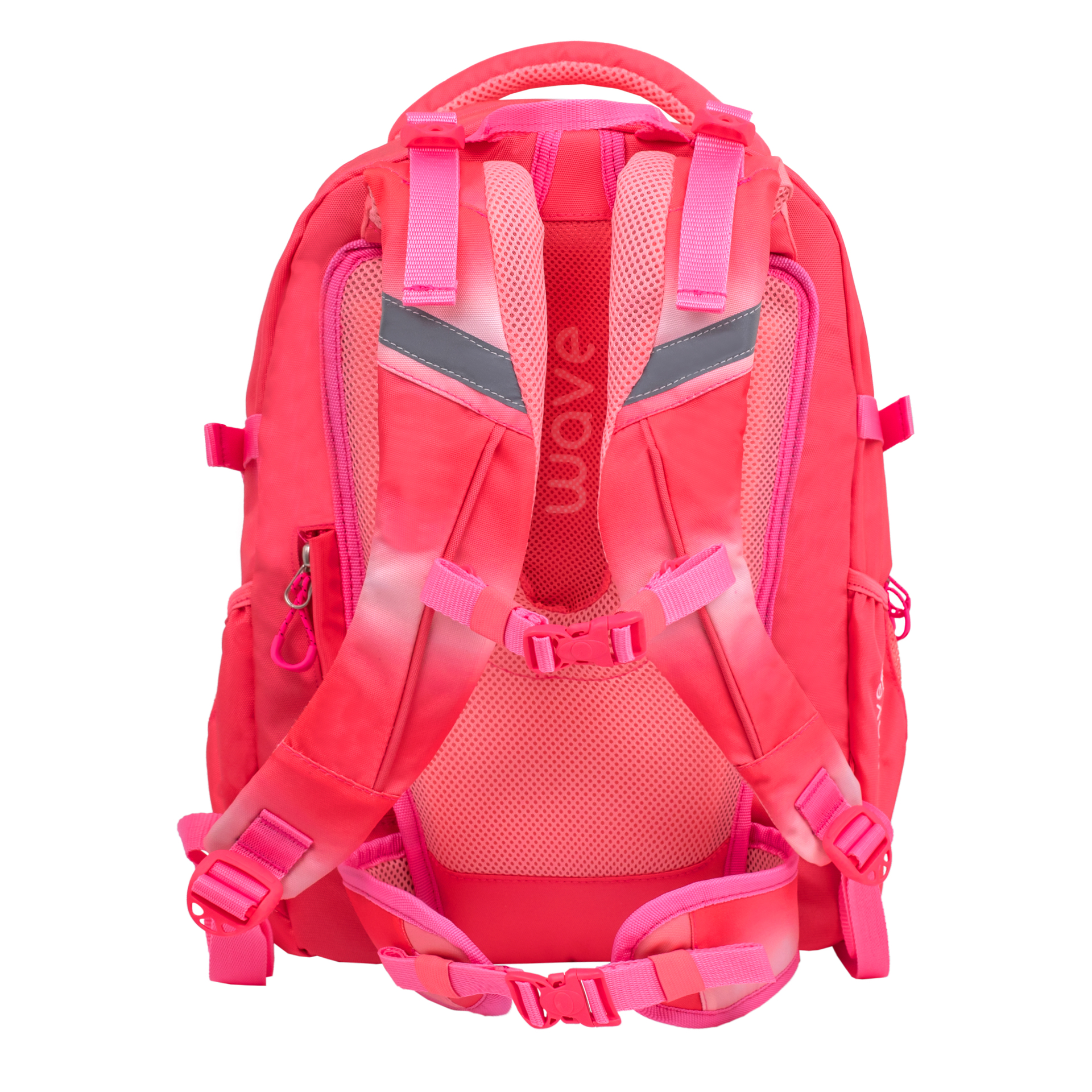 Wave Infinity Schulrucksack Set 3 tlg. - Ombre Coral Paradise
