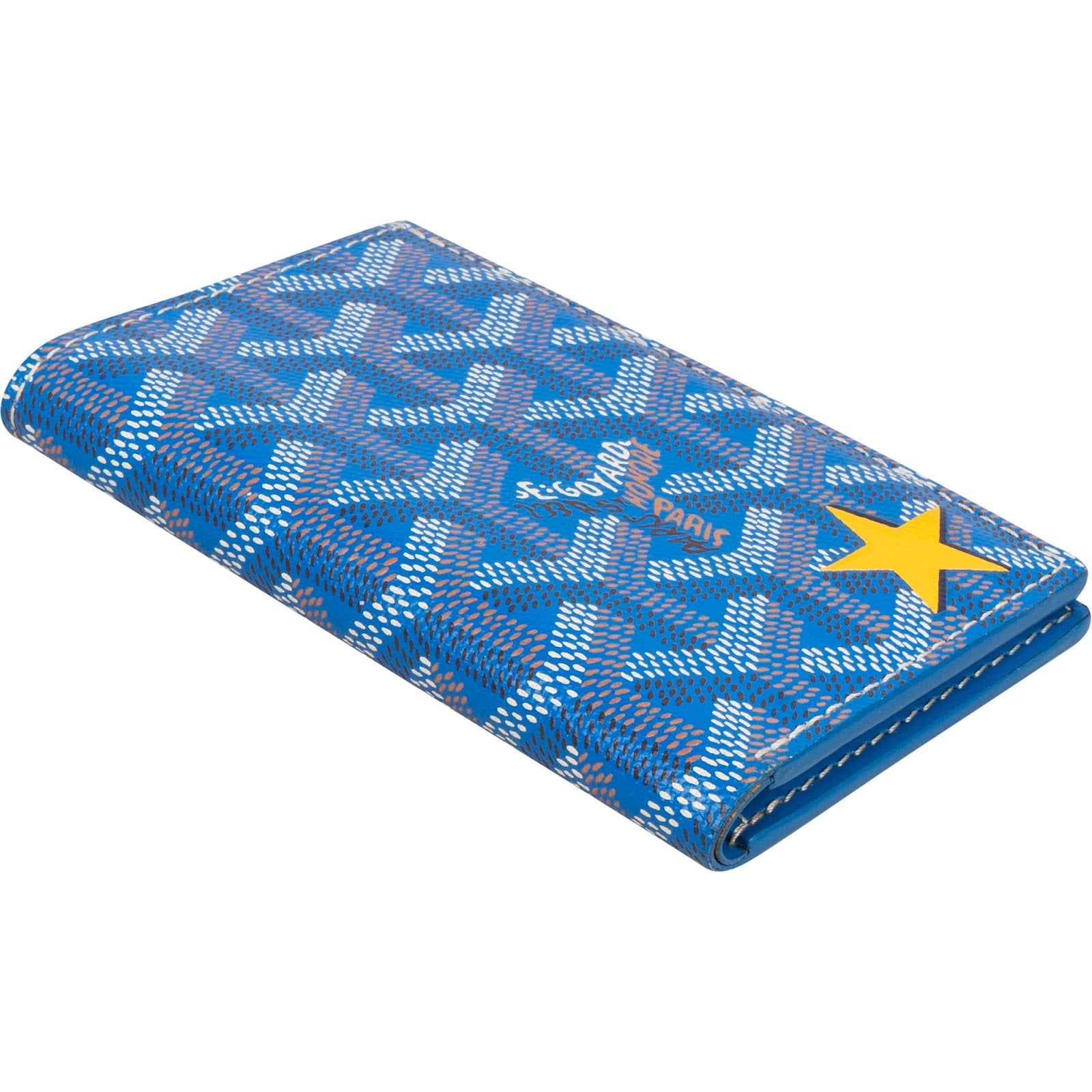 Goyard Goyardine Monogram Grenelle Star Kartenetui