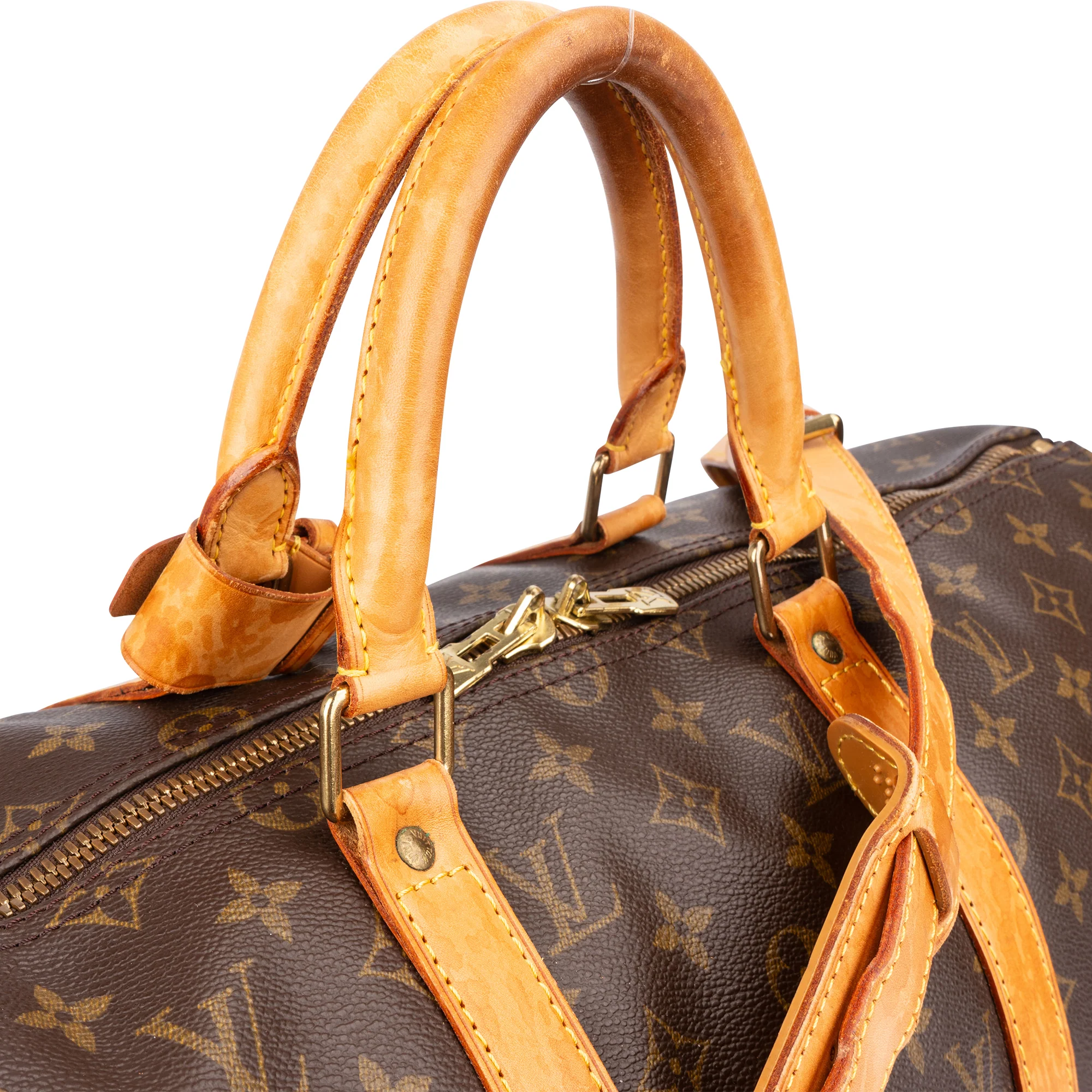 Louis Vuitton Monogram Canvas Keepall 50 Bandoulière Reisetasche