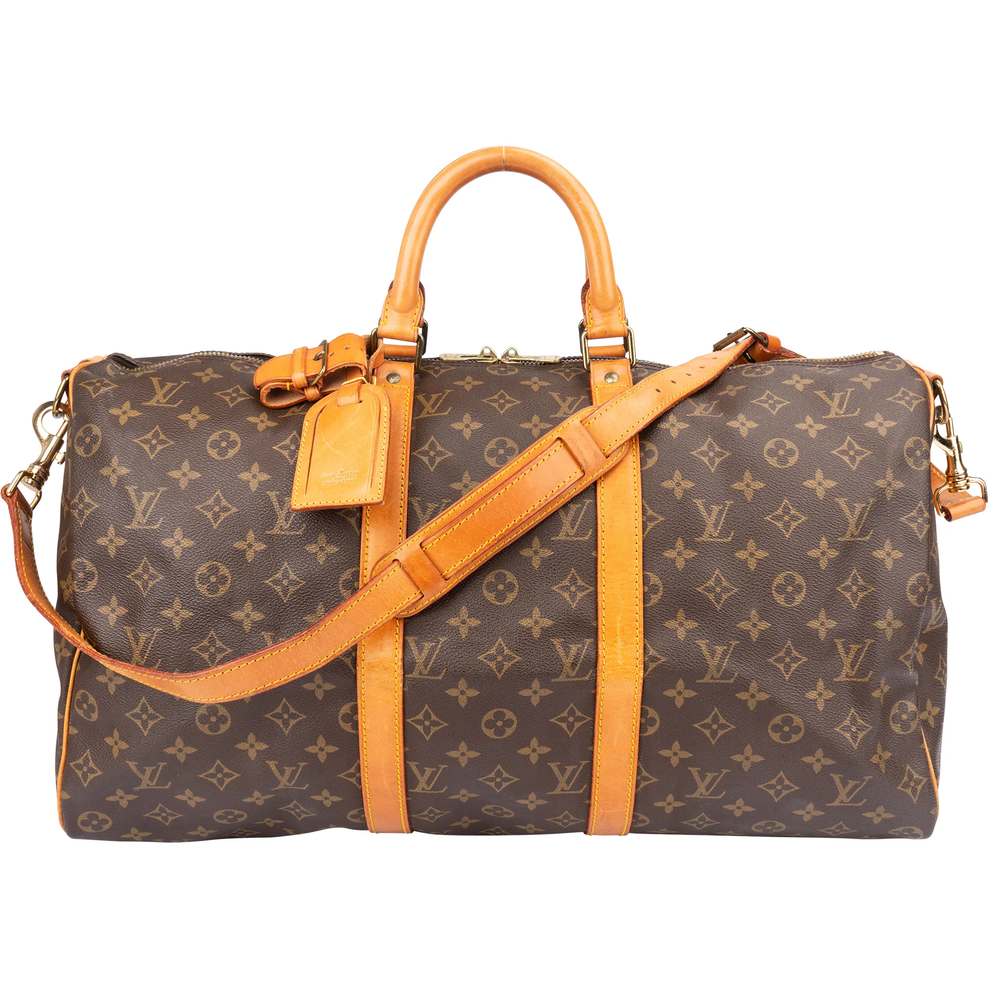 Louis Vuitton Canvas Monogram Keepall 50 Bandouliere
