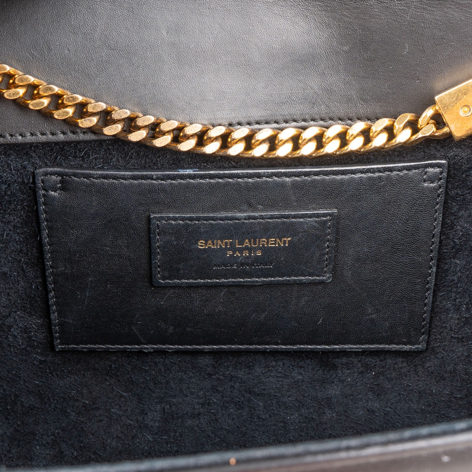Saint Laurent Smooth Leather Kate Tassel Chain Crossbody Bag