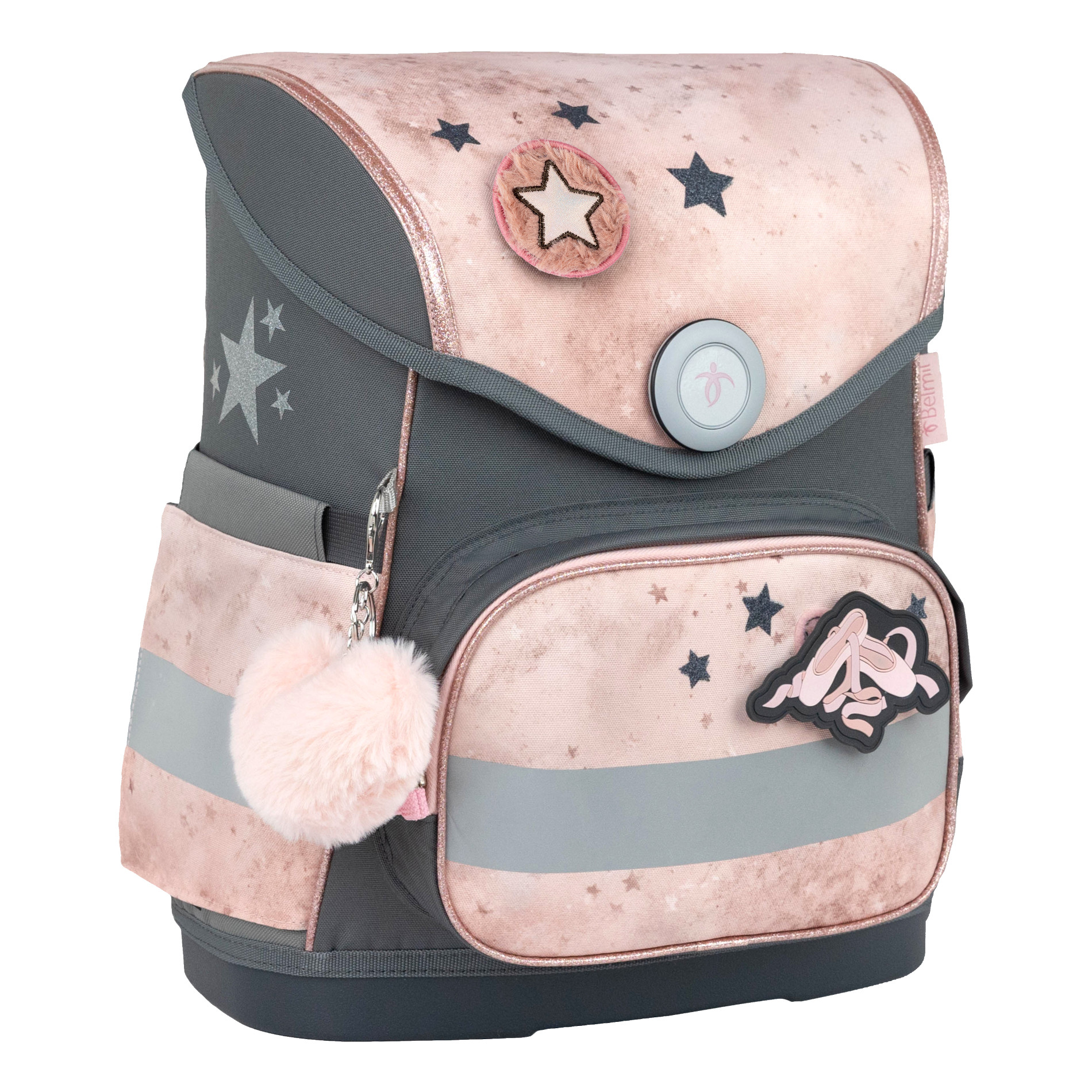 Belmil Compact ergonomisches Schulranzen-Set 5-teilig "Belle Pirouette"