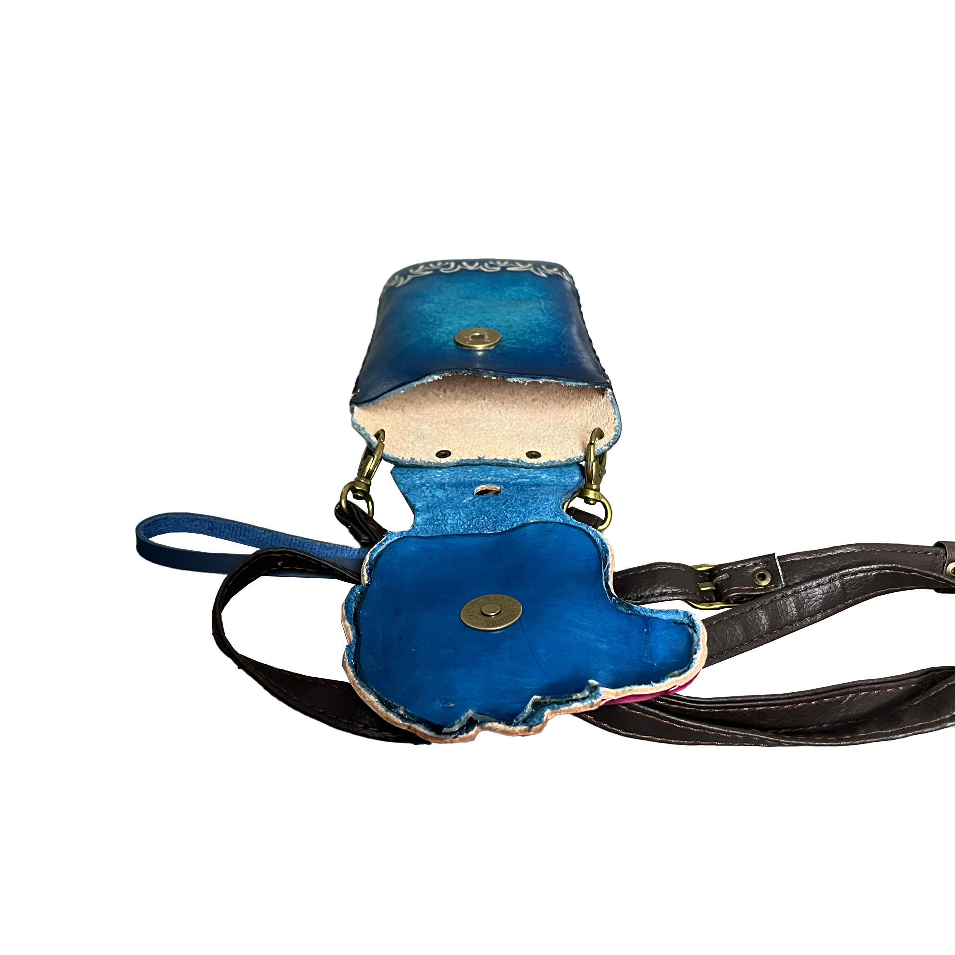 Handyhülle Leder Einhorn