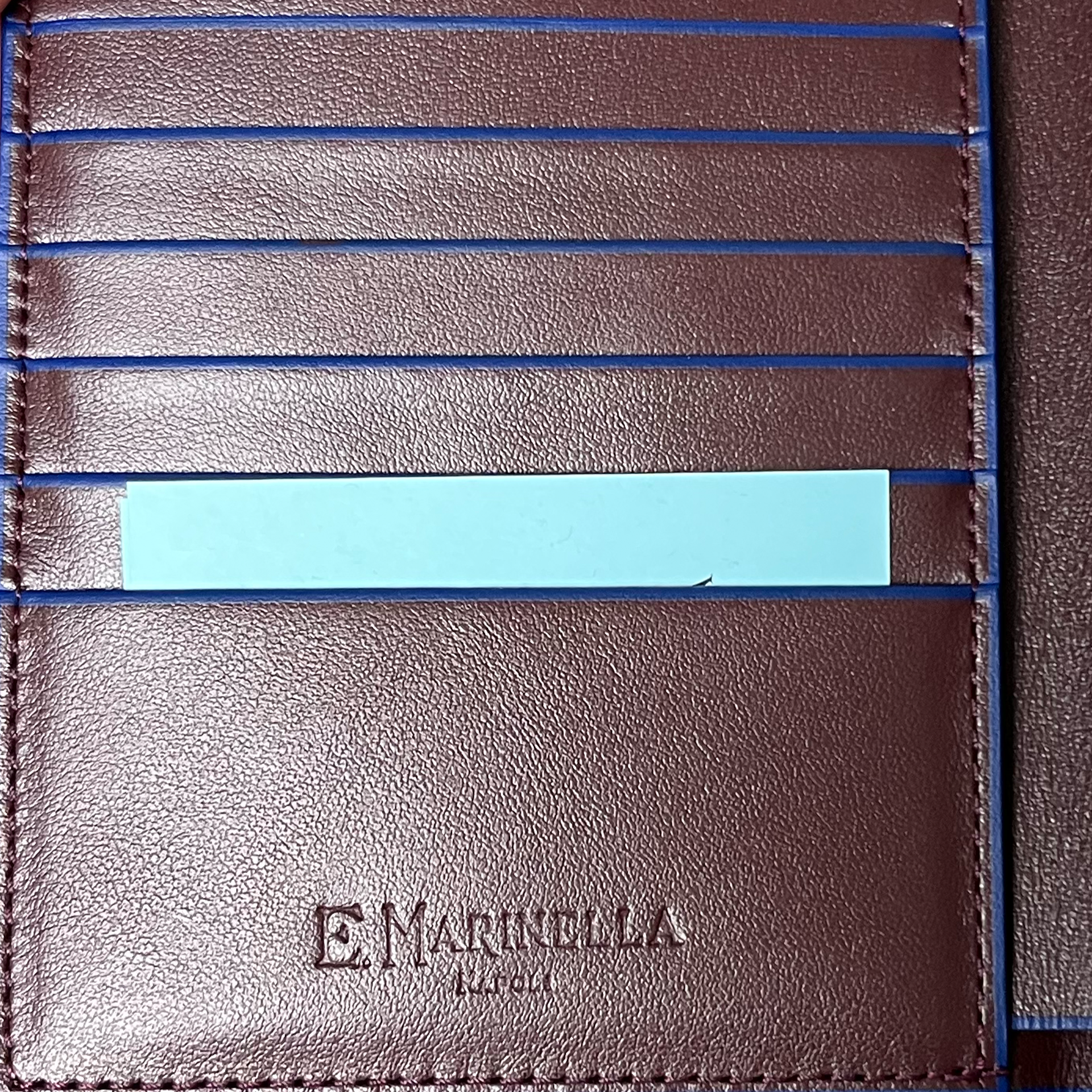 Marinella - Verticale marrone 2025 - Brieftasche