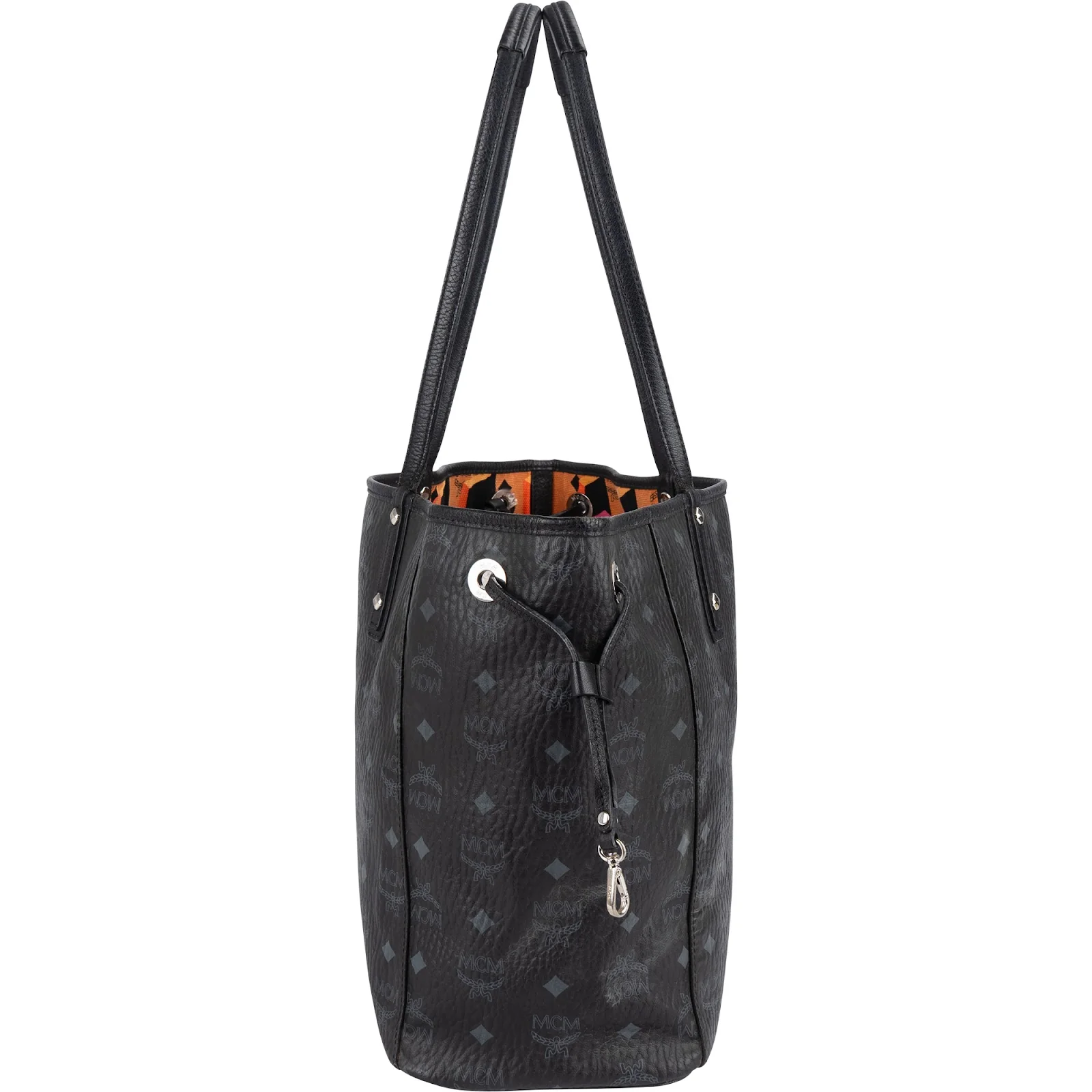 MCM Monogram Visetos Reversible Liz Shopper Shoulder Bag