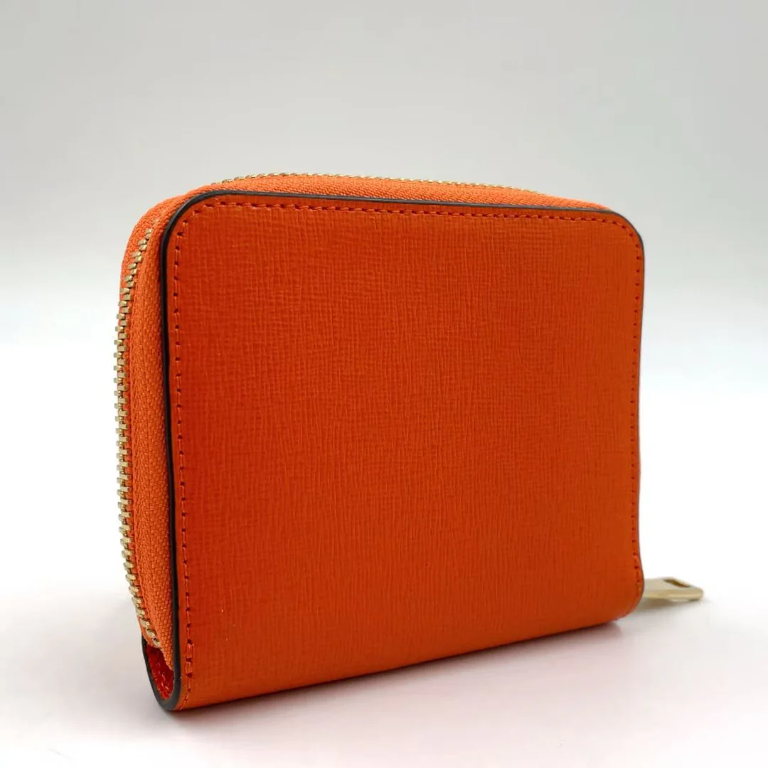 Furla - Orange Bifold Ledergeldbörse