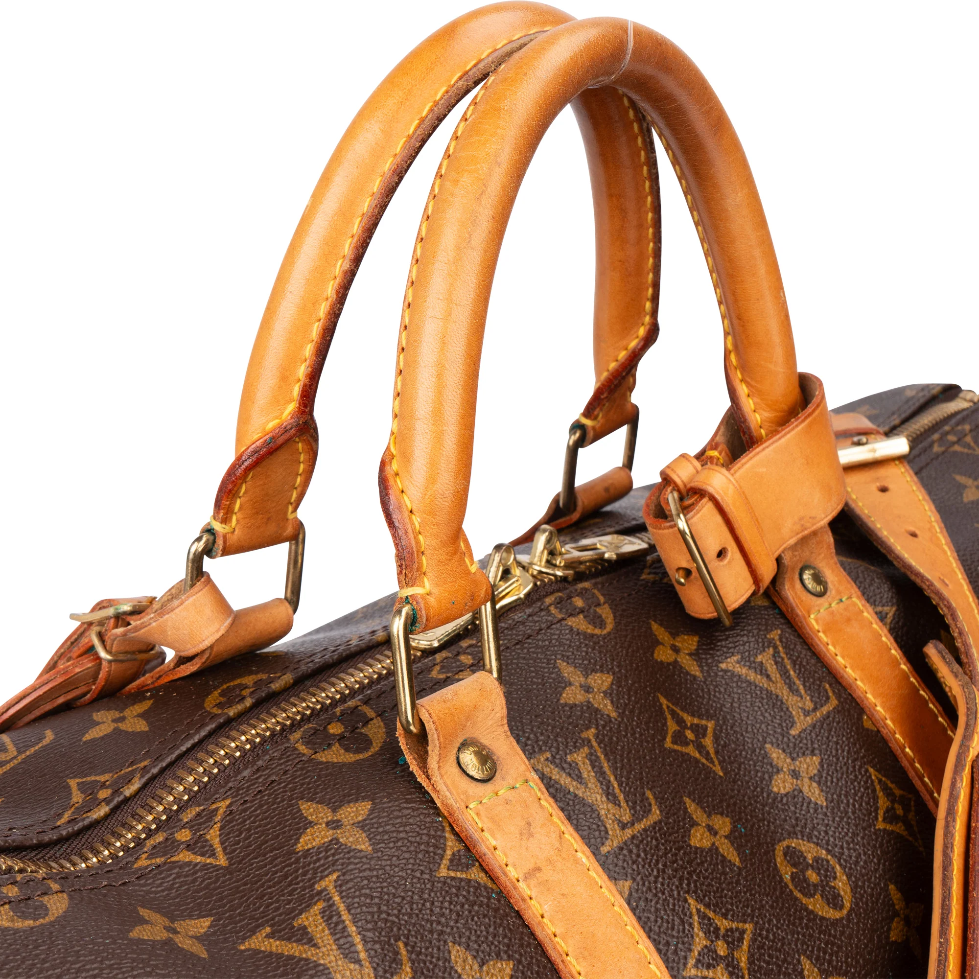Louis Vuitton Canvas Monogram Keepall 50 Bandouliere