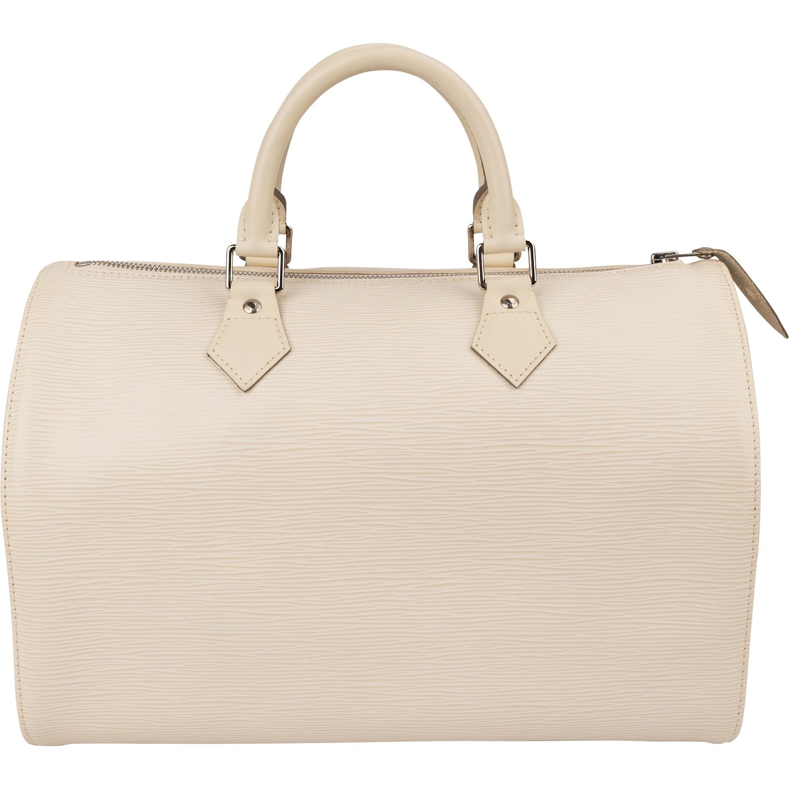 Louis Vuitton Ivory Epi Leather Speedy 30 Boston Bag